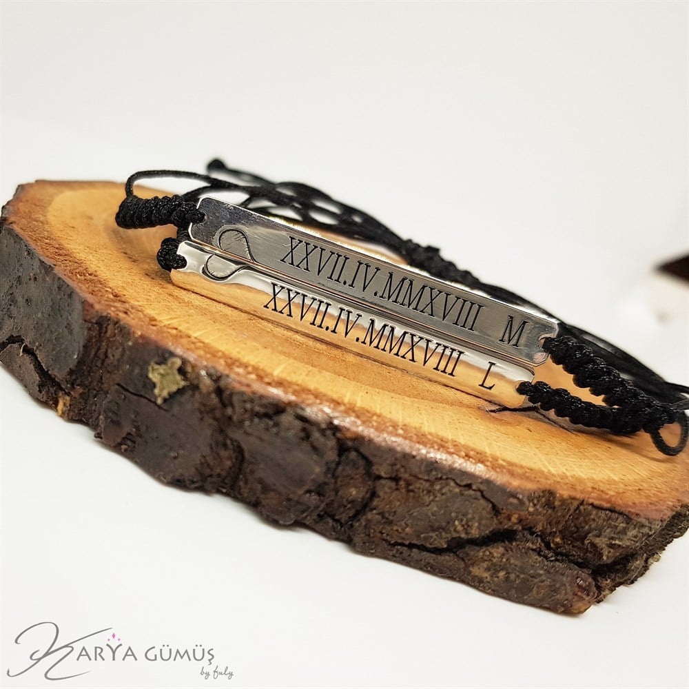 SEVGİLİ TARİH KALP KOMBİN BİLEKLİK