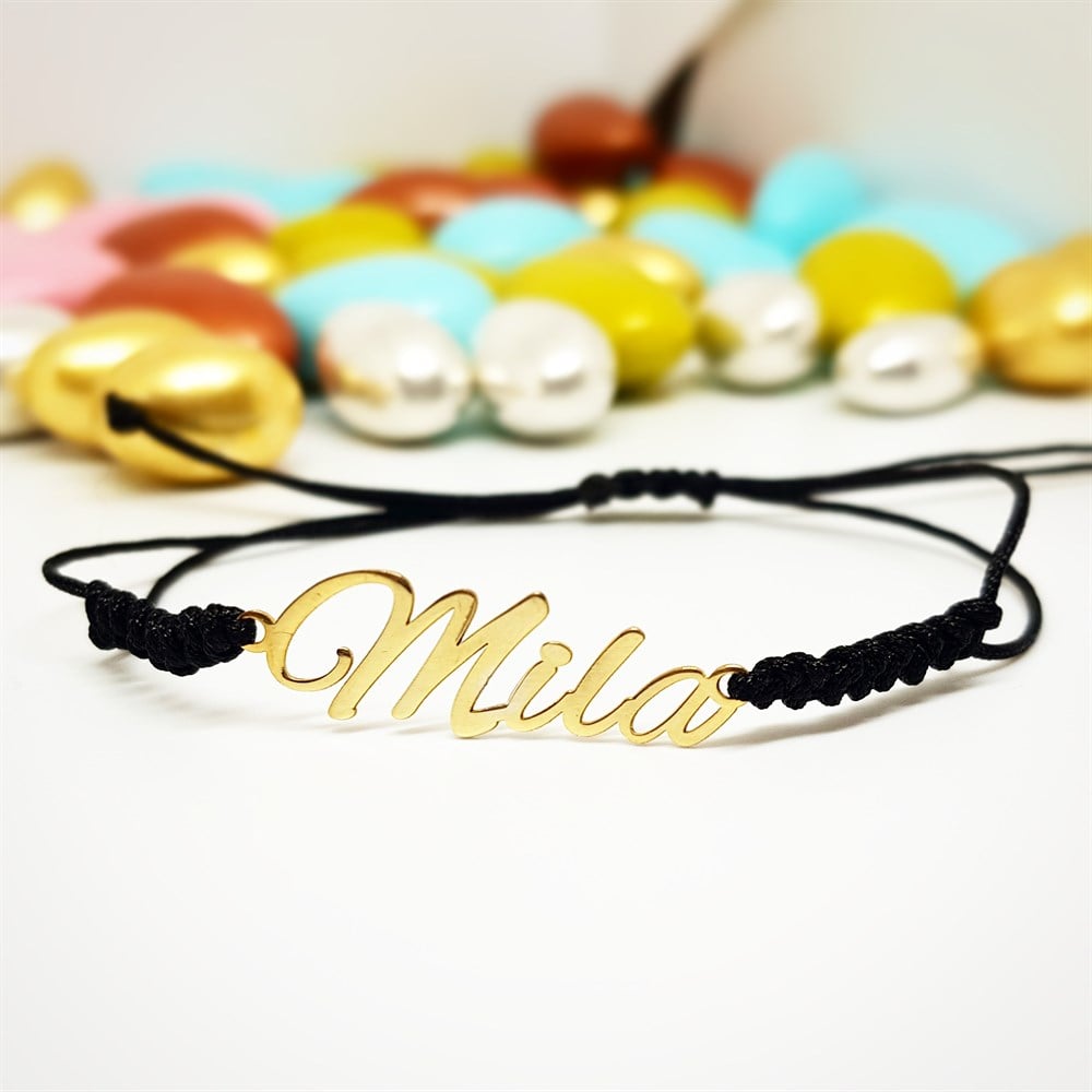 TASARIM İSİM GÜMÜŞ BİLEKLİK