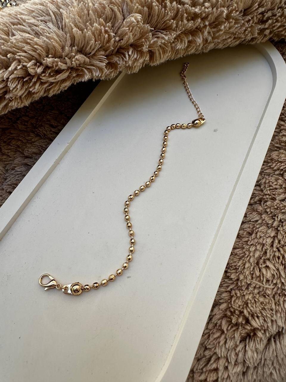 Topçuk Zincir Bileklik 