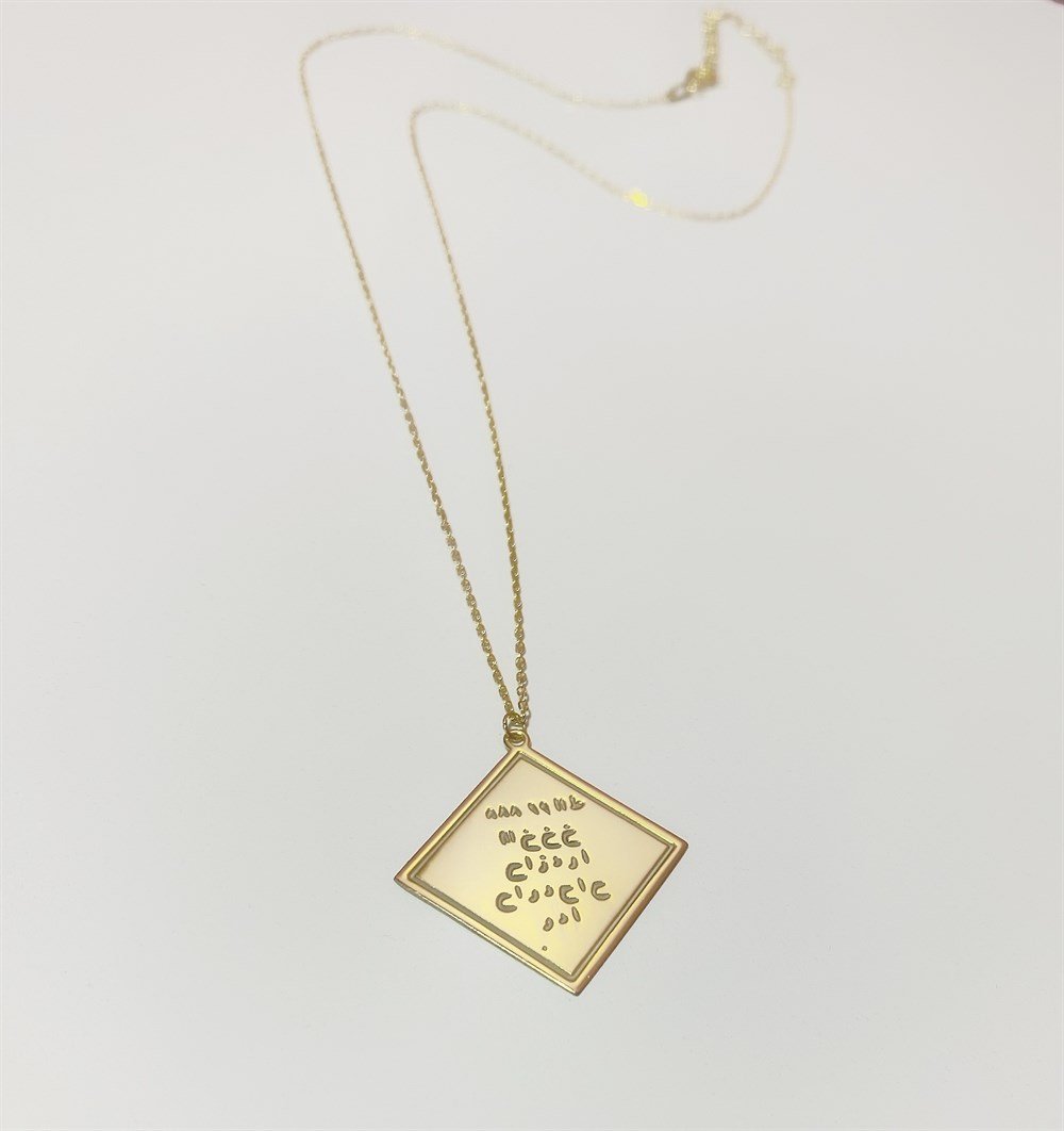 Tuğçe Isınsu Kısmet Tılsım Gümüs Kolye