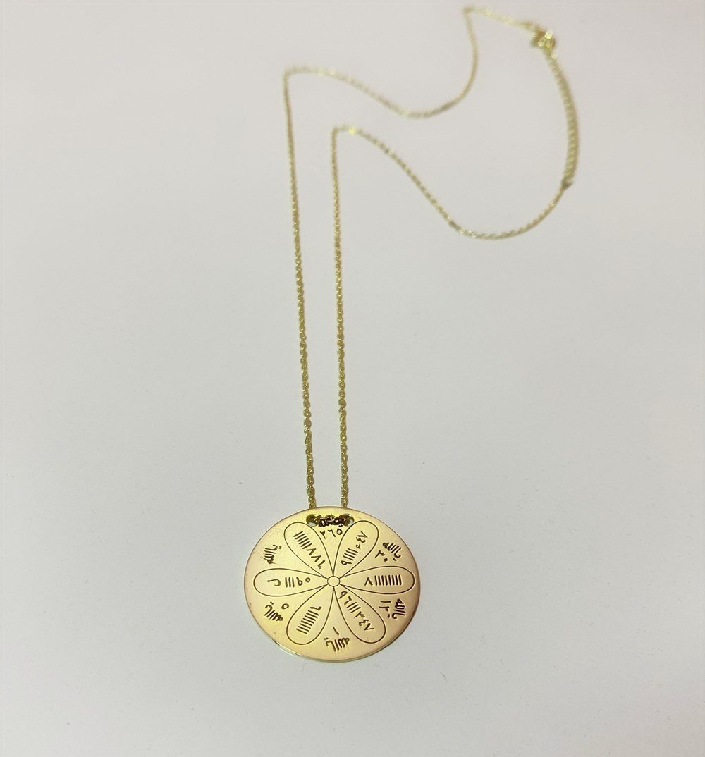 Tuğçe Işınsu Olumsuzu Olumluya Çeviren Tılsım Gümüş Kolye