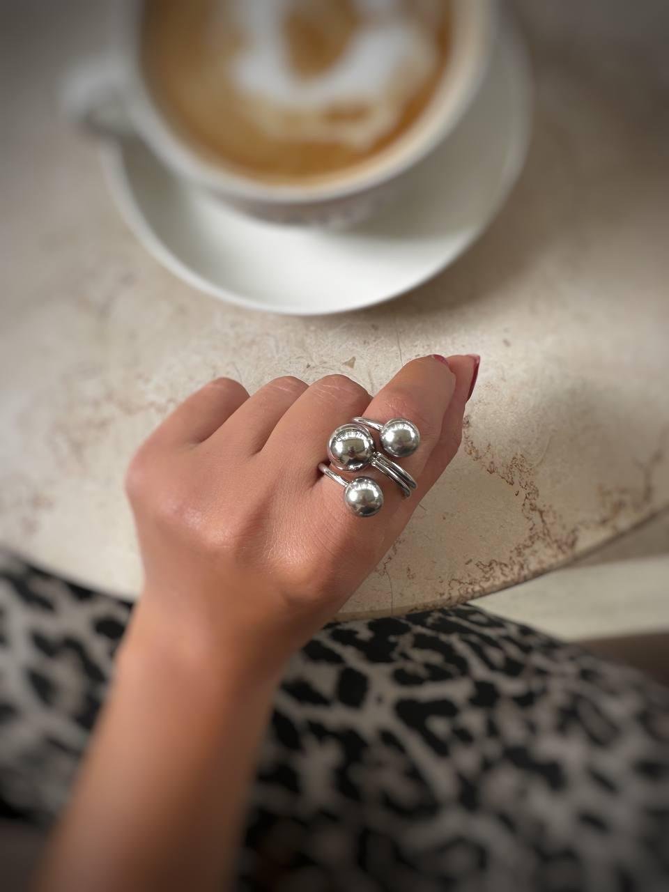 Üçlü Topçuk Yüzük