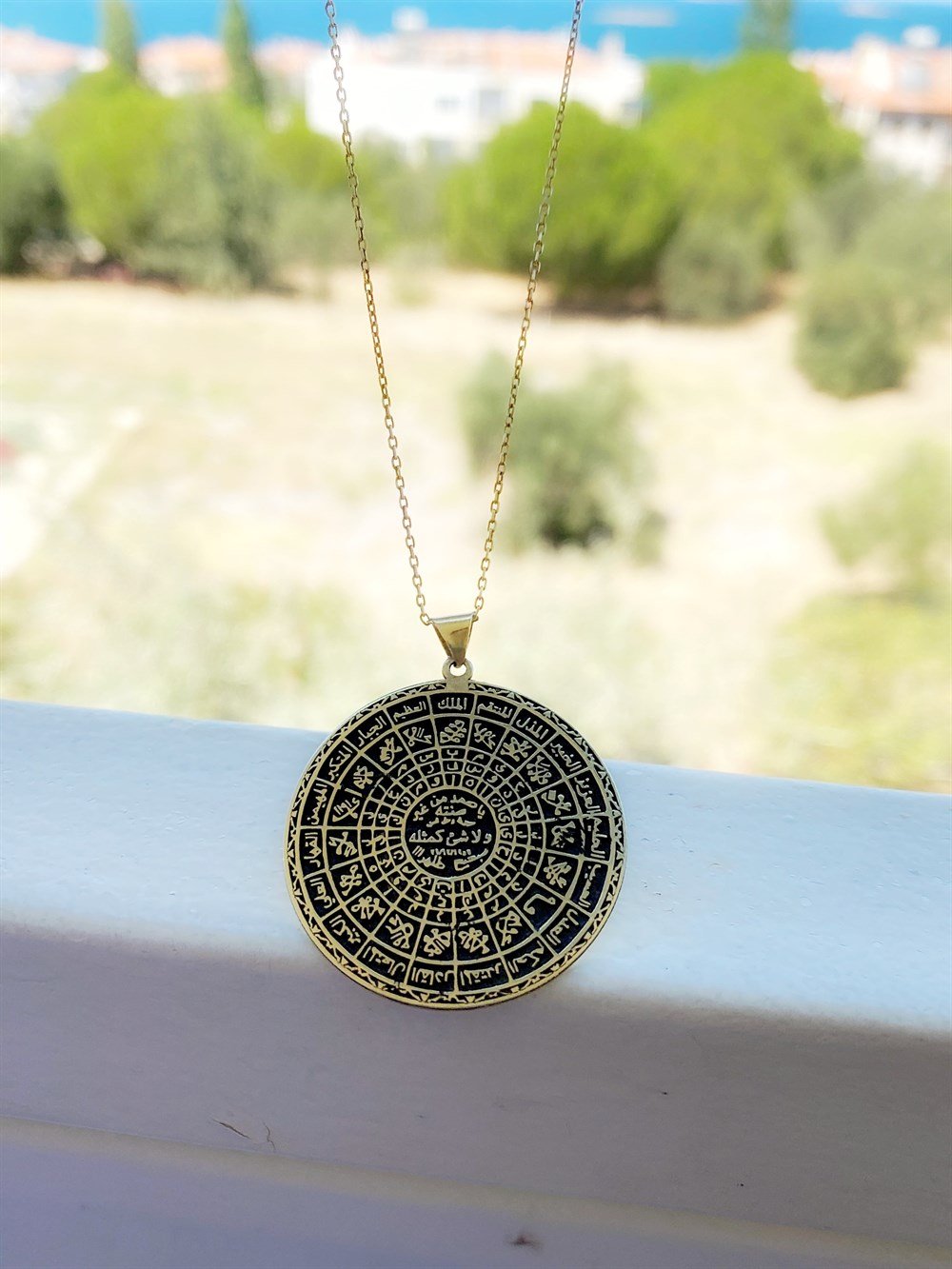 Vefk Tılsımı Gümüş Kolye