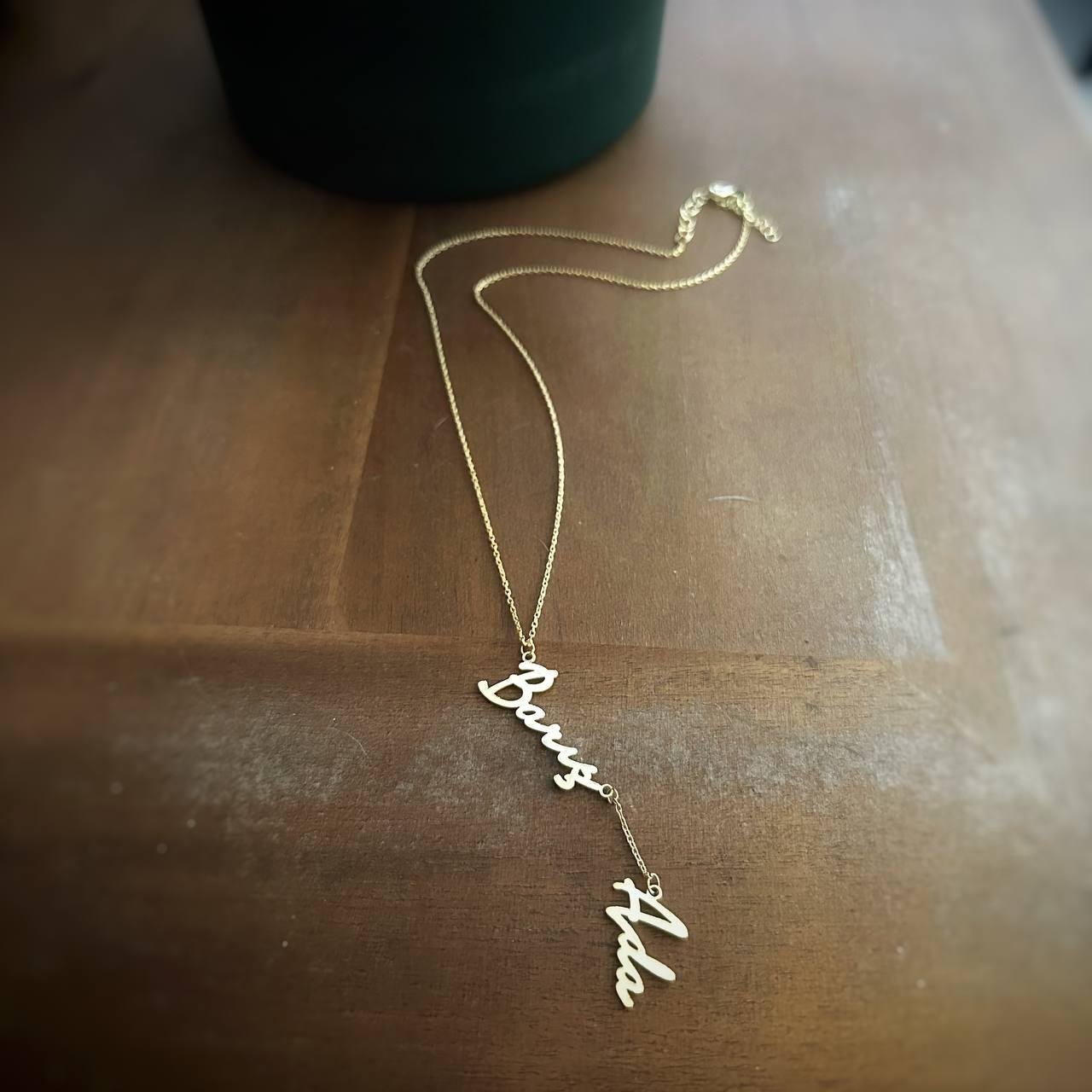 Yeni İmza İki İsim Gümüş Kolye