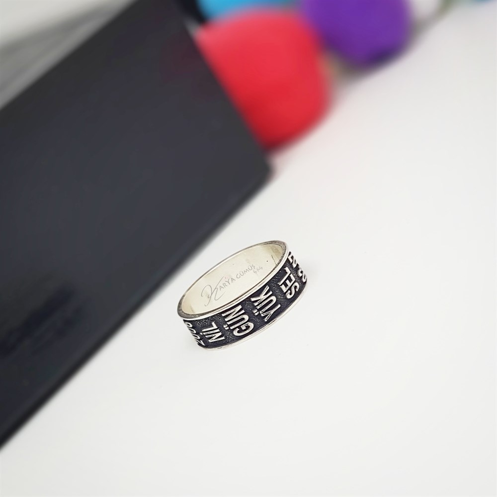 Yeni İsim Tarih Gümüş Alyans