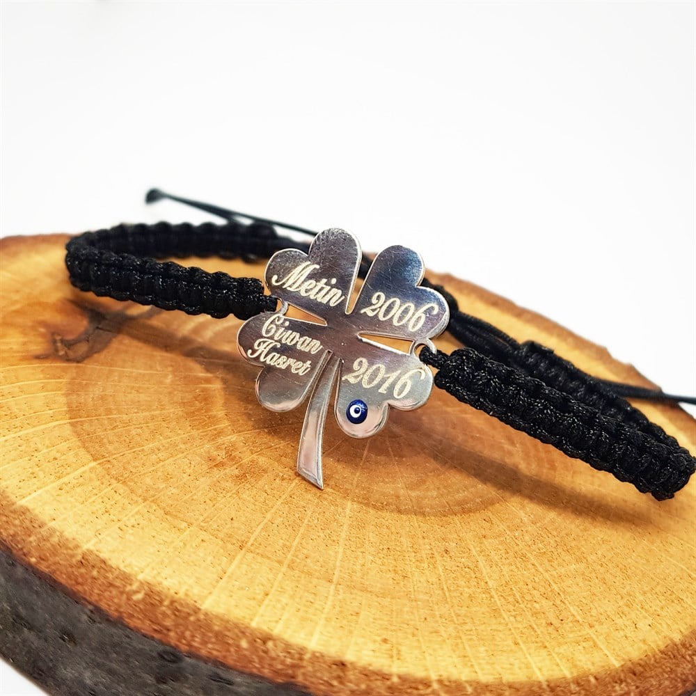 YONCA İSİM GÜMÜŞ BİLEKLİK