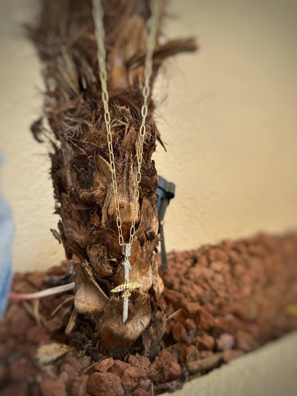 Zirkon Taşlı Anka Kuşu Çelik Kolye