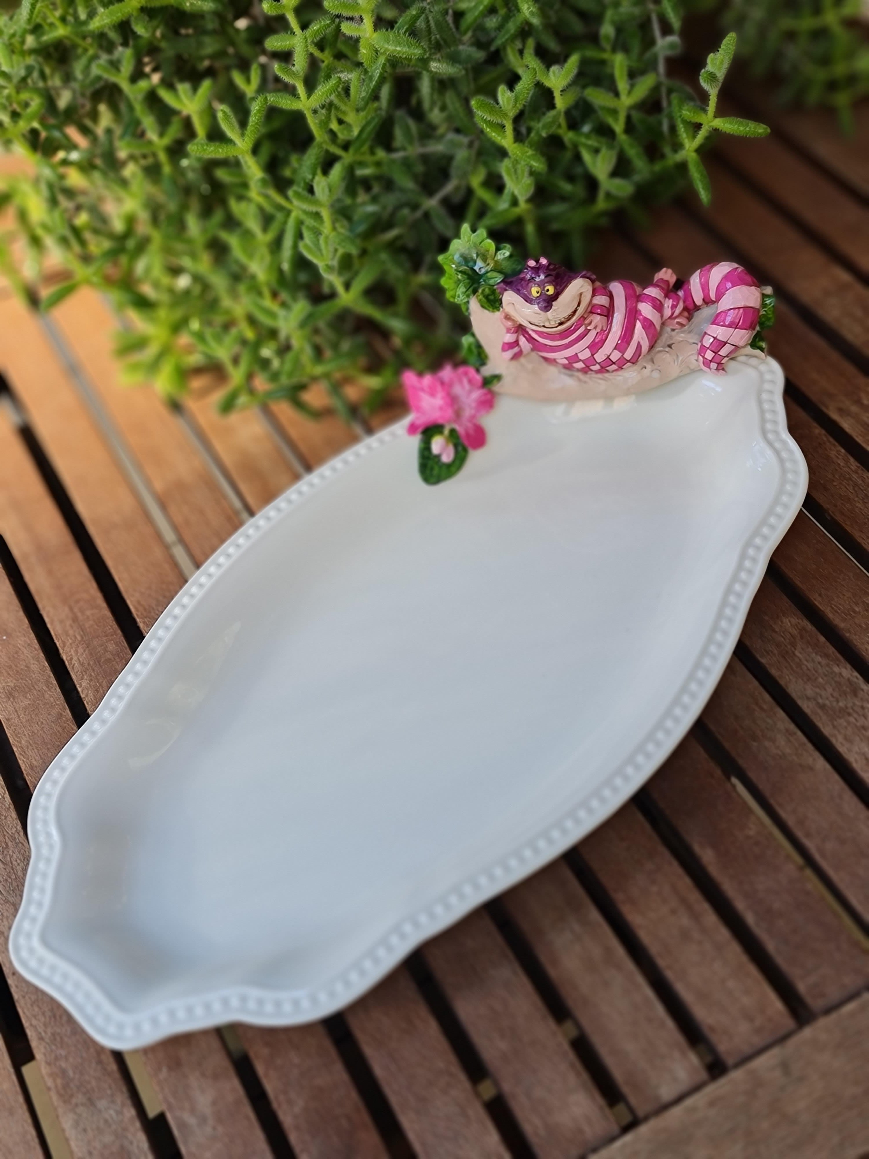 Alice kedi kayık tabak