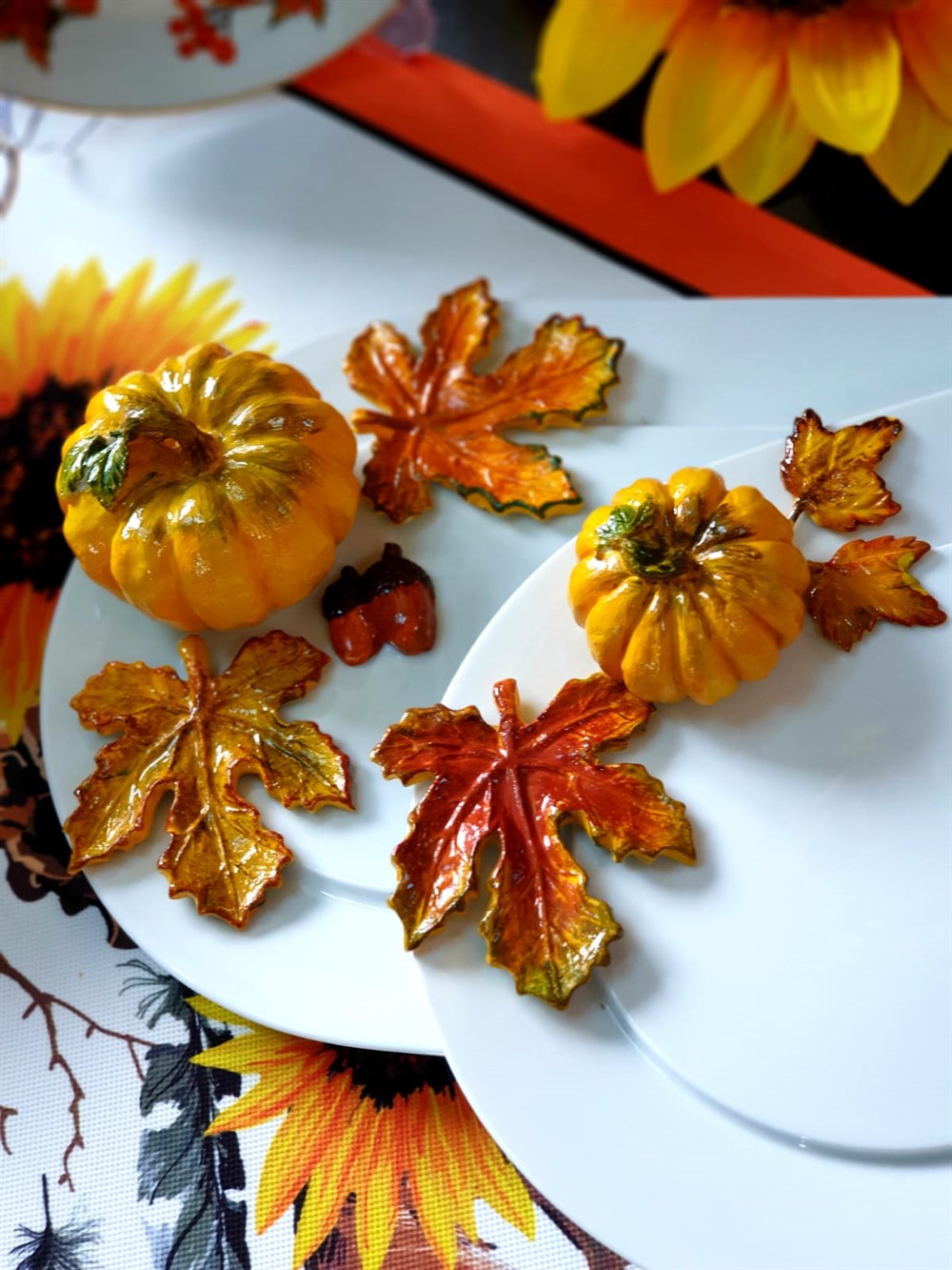 AUTUMN BÜYÜK PORSELEN SUNUM TABAĞI