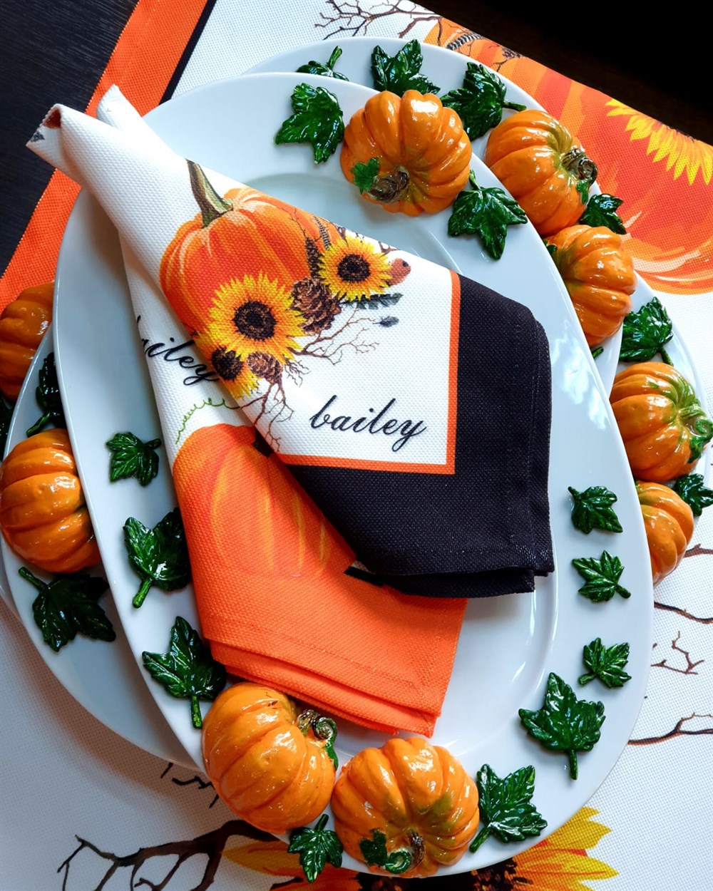 AUTUMN KABAKLI PEÇETE