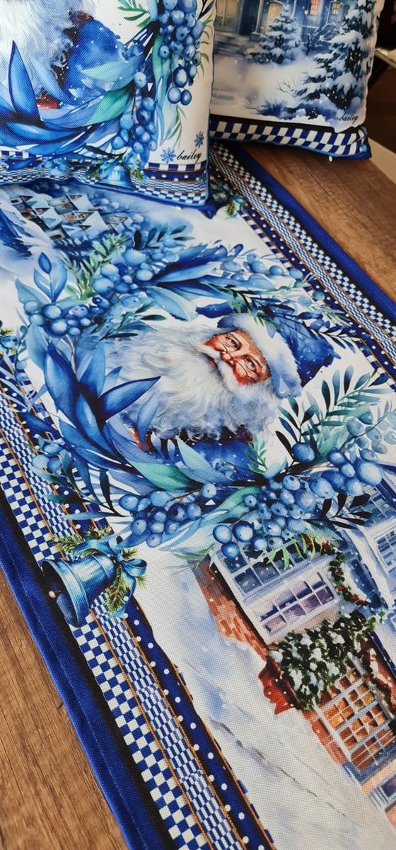 Blueberry Christmas runner 140*60 cm