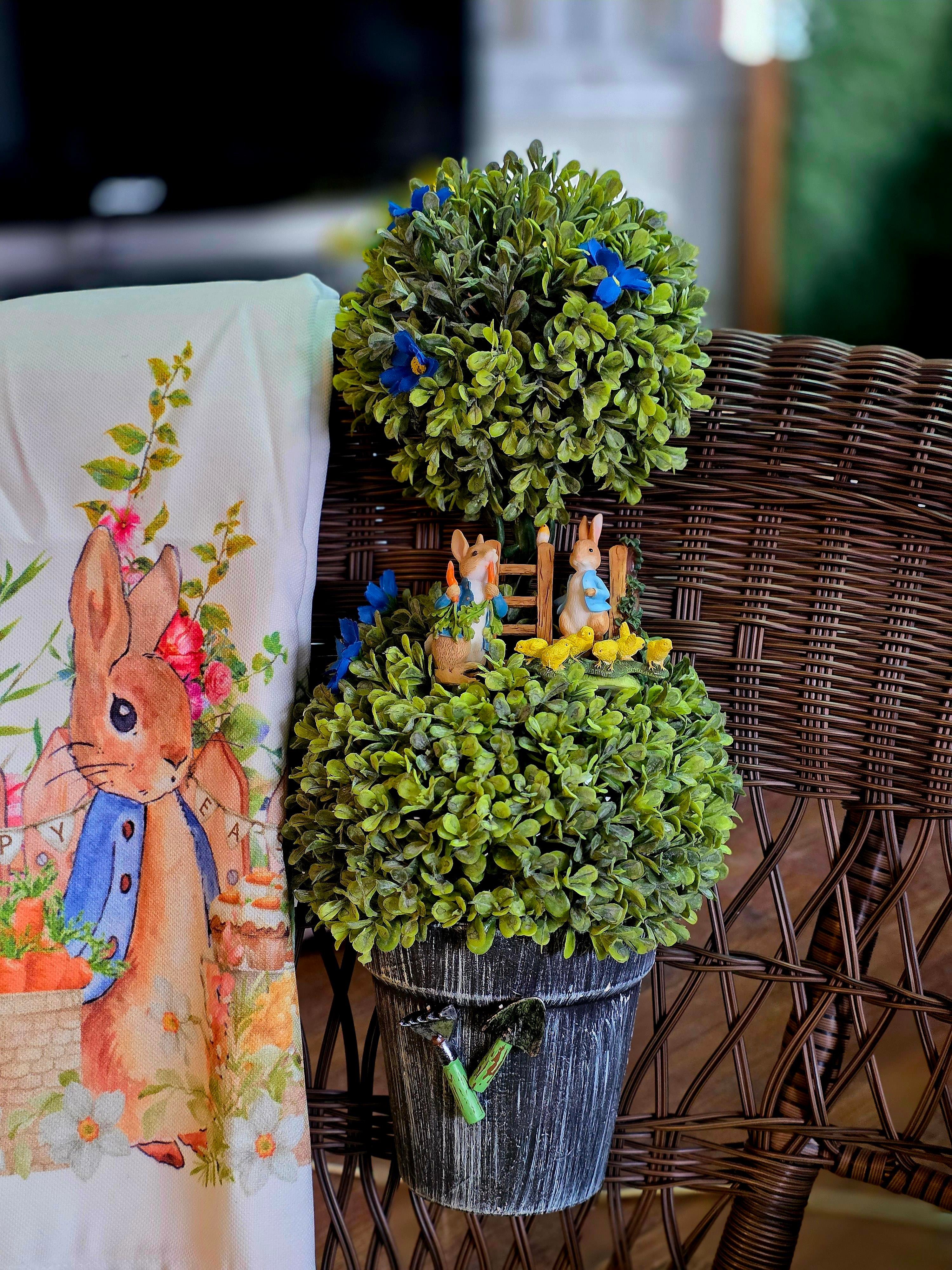 bunny civcivli kapı süsü