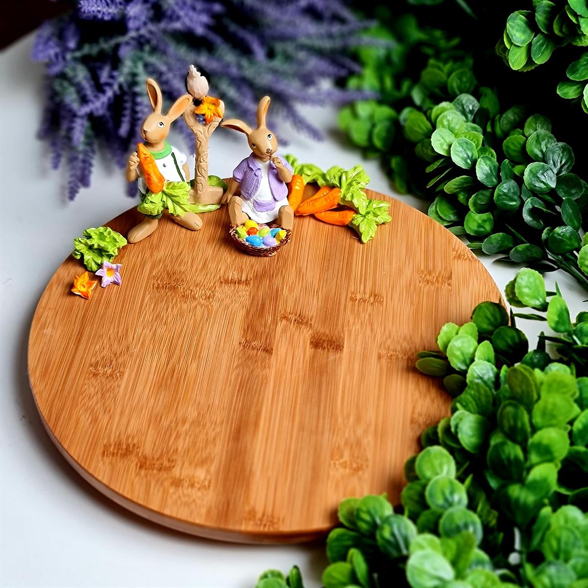 bunny sunum tahtası 30 cm