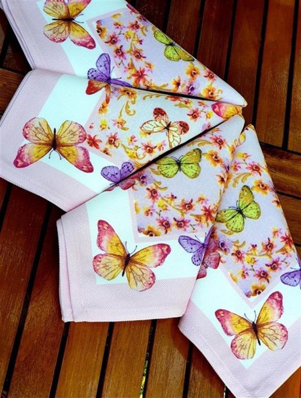 butterfly peçete 6 lı