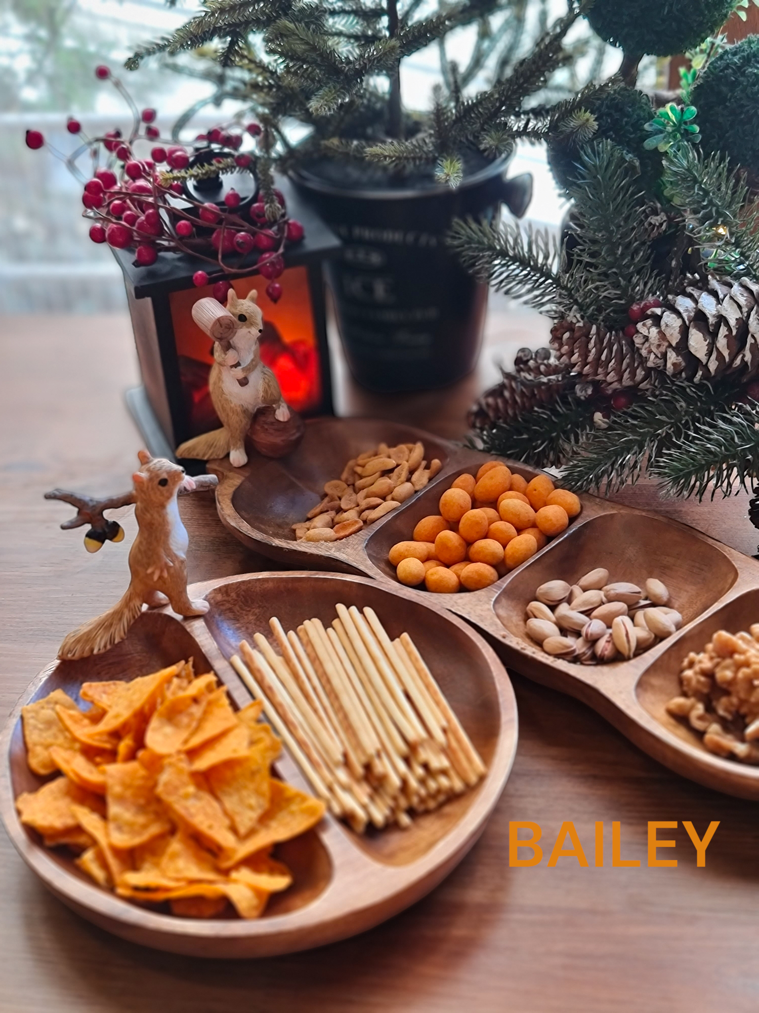 Ceviz kıran sincap kuruyemişlik 41*14 cm