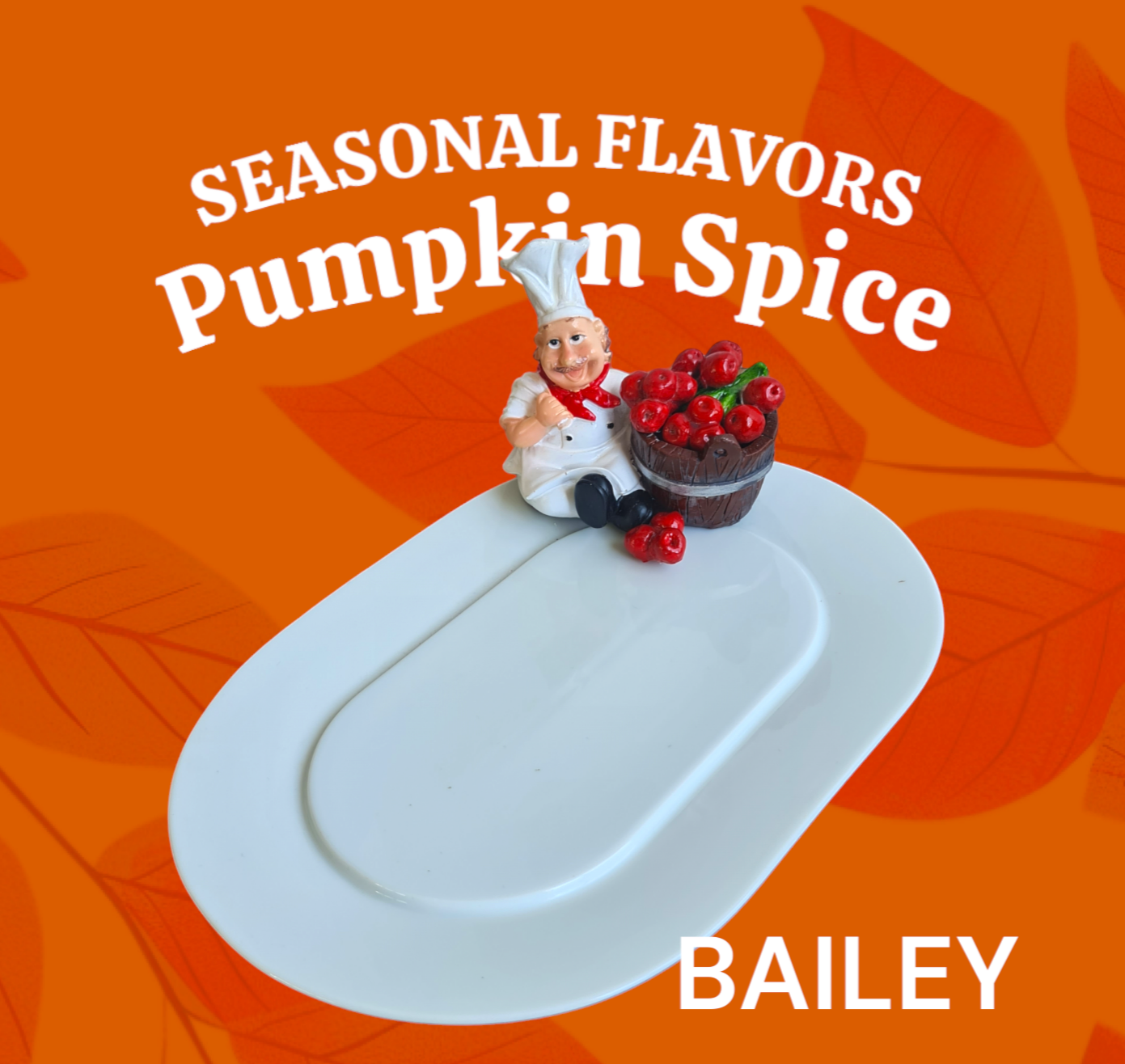 chef in the kitchen flat servis tabağı 28 cm