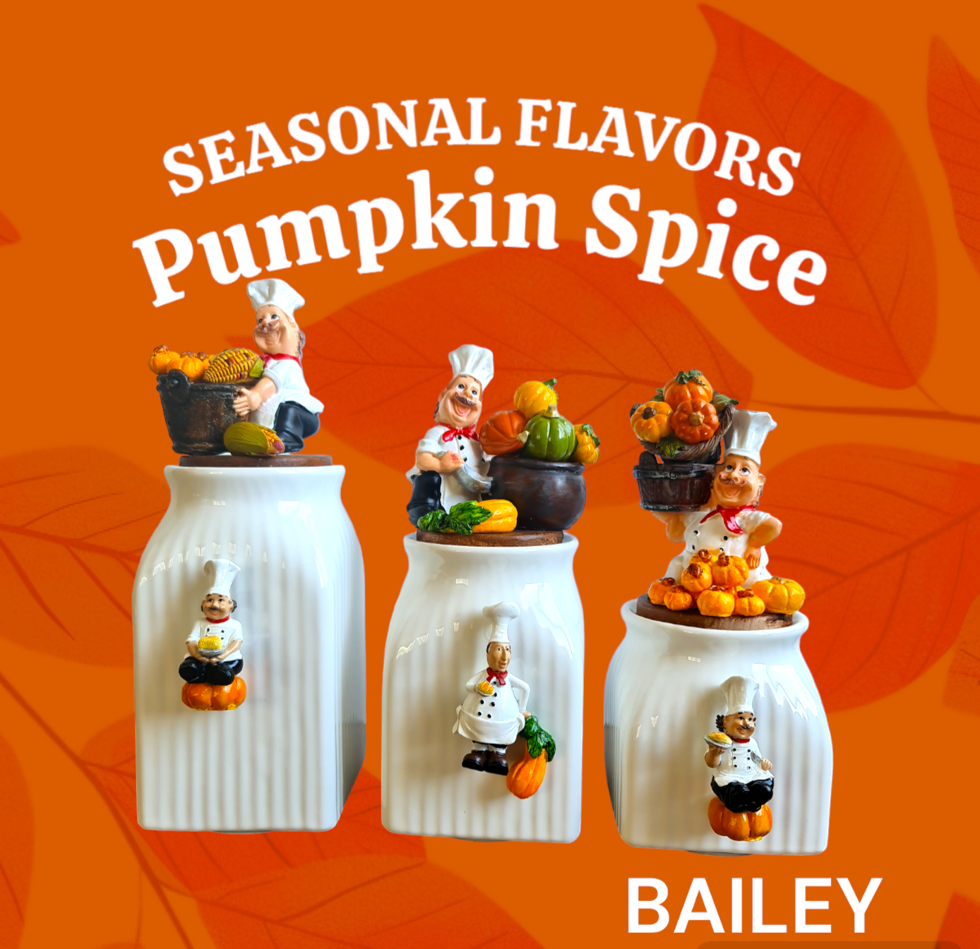 Chef kavanoz set 3 lü