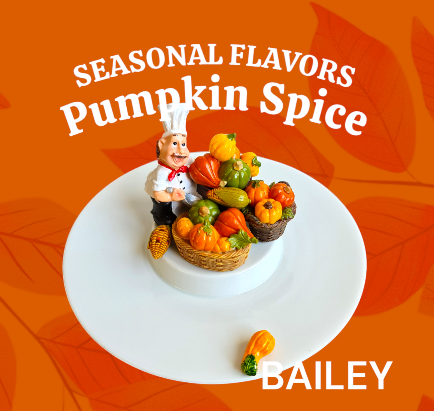 chef&pumpkin servis sunum tabağı 29 cm