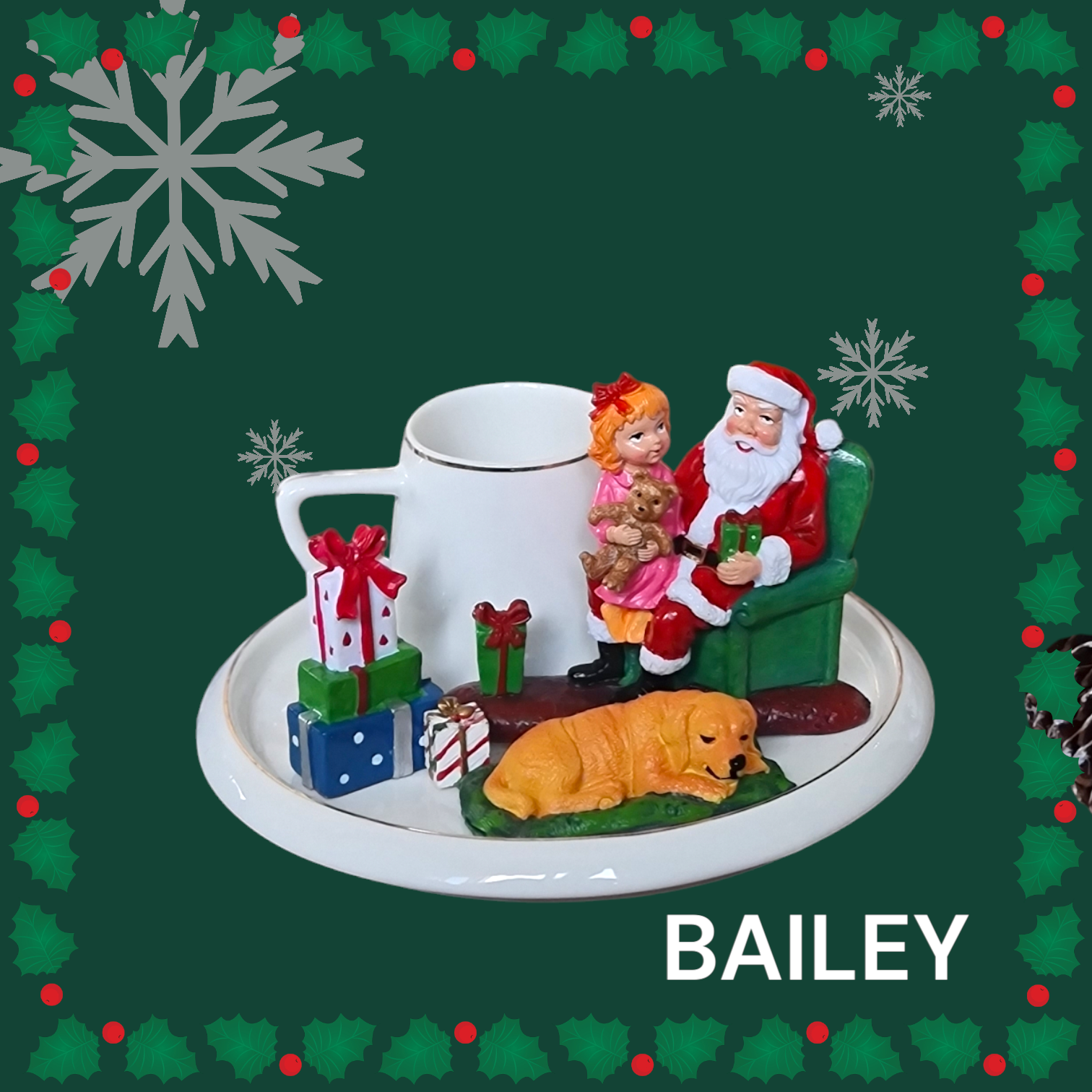 Christmas kahve fincanı