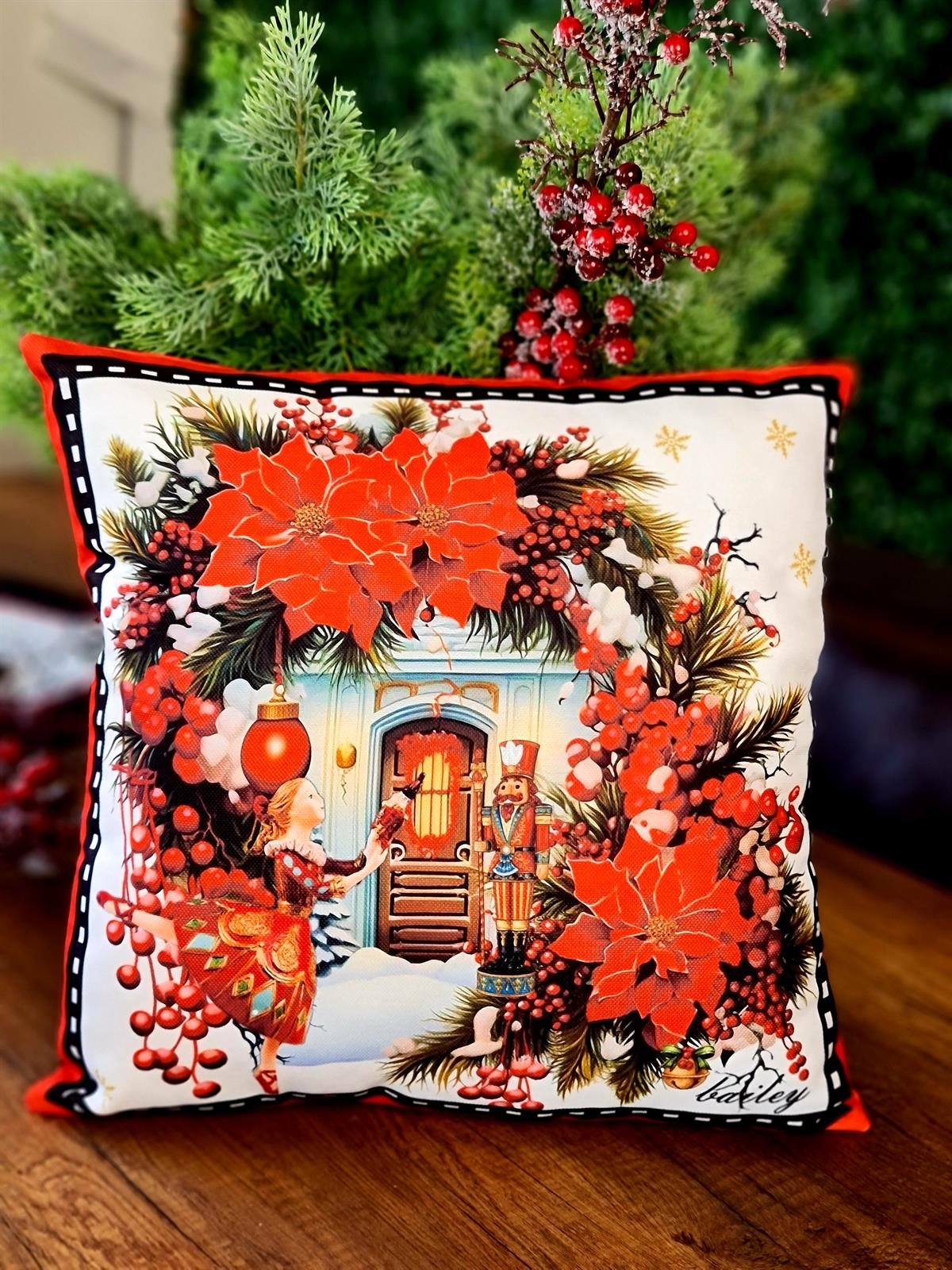 Clara kırlent kılıf door