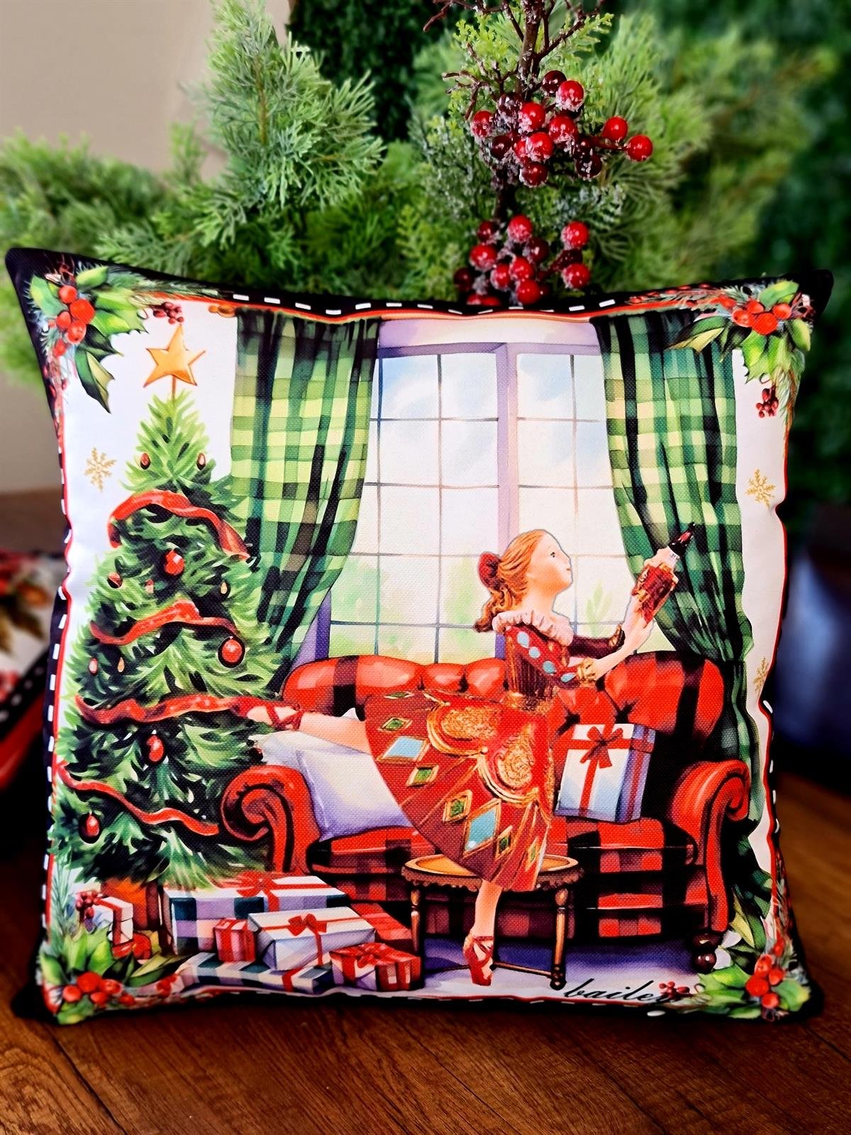 Clara kırlent kılıf window