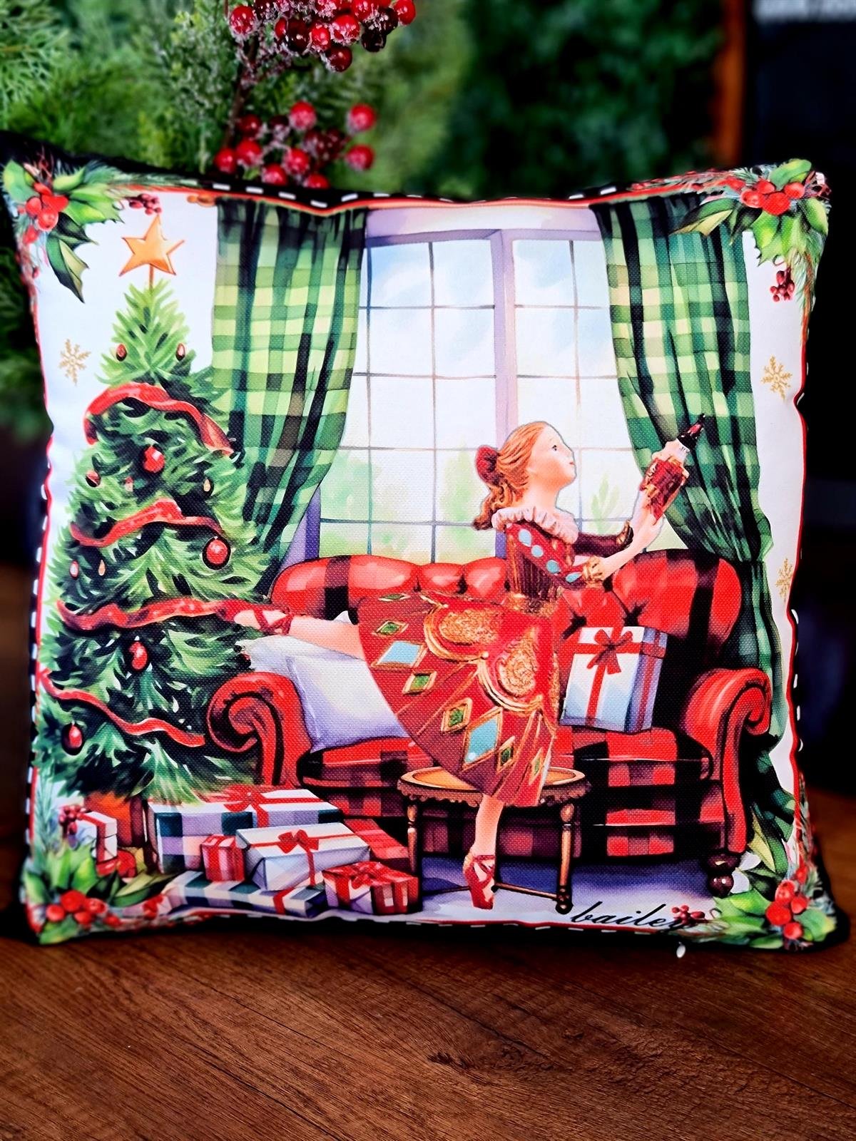 Clara kırlent kılıf window