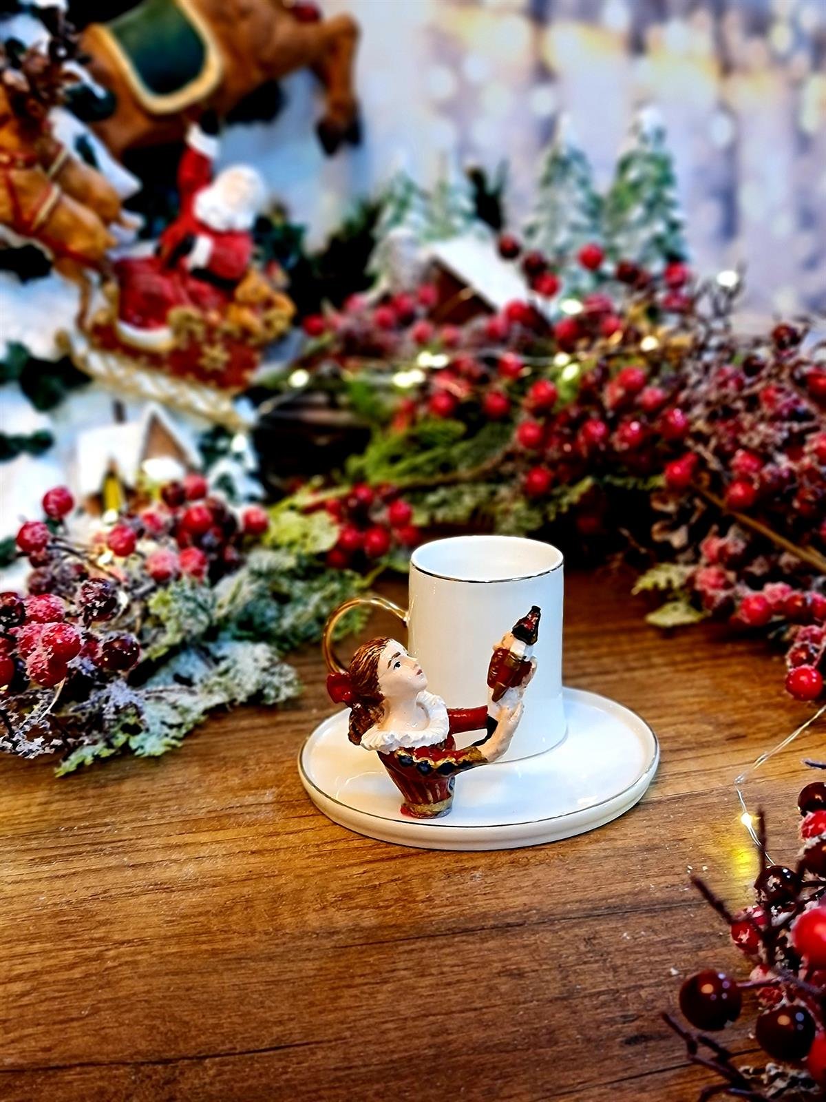 Clara red kahve fincanı