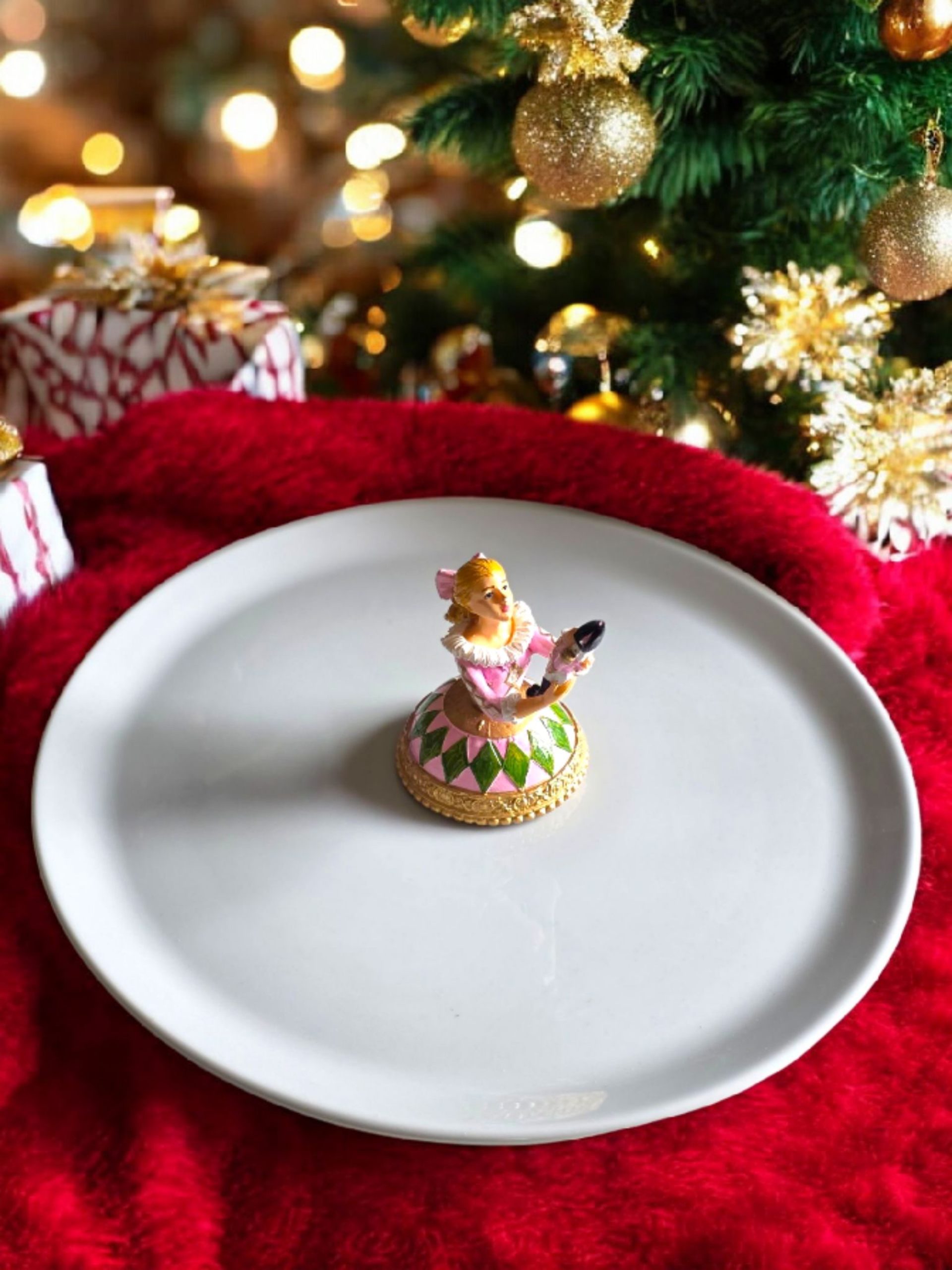 Clara sunum tabağı pink 29 cm