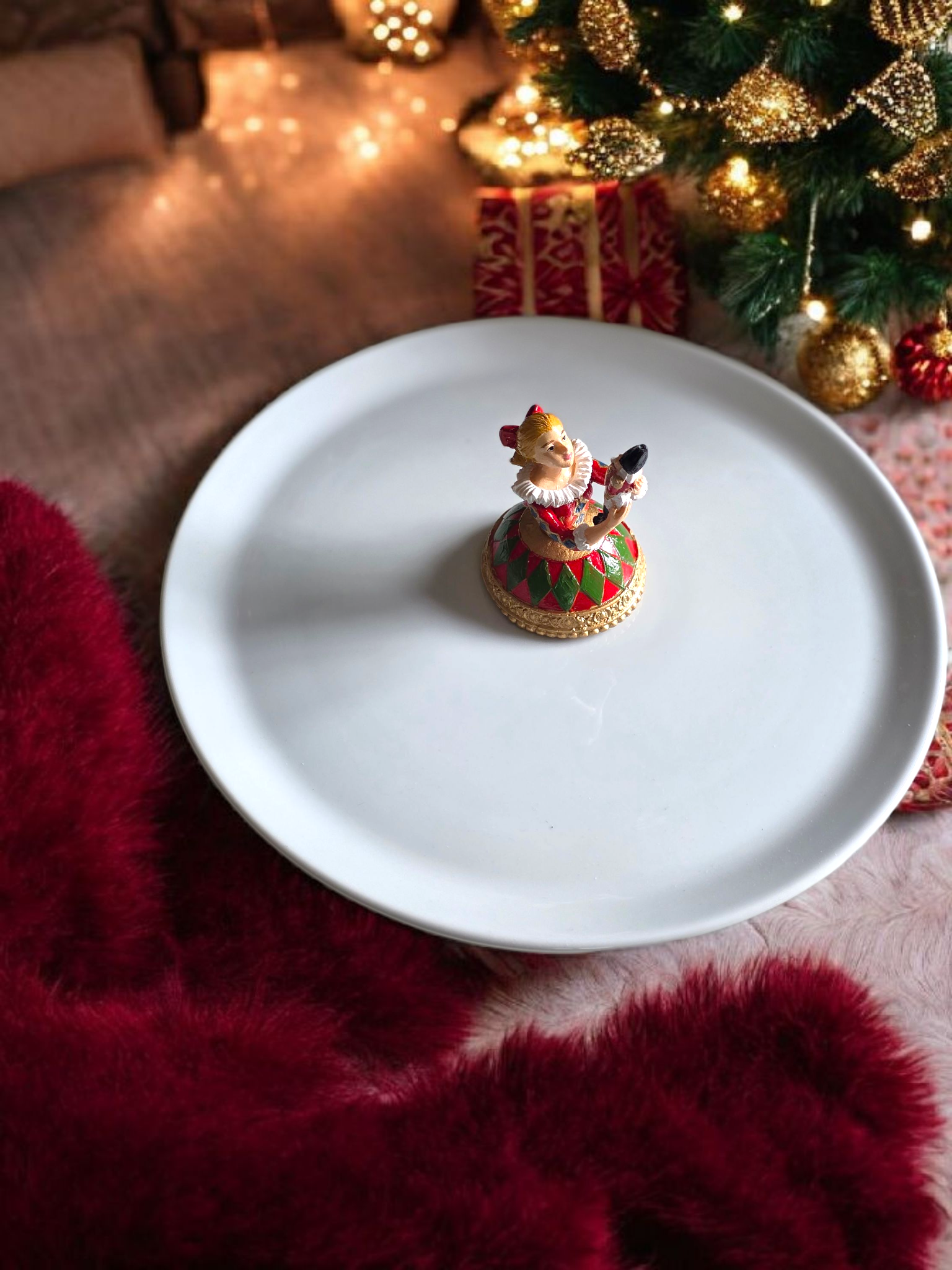 Clara sunum tabağı red 29 cm