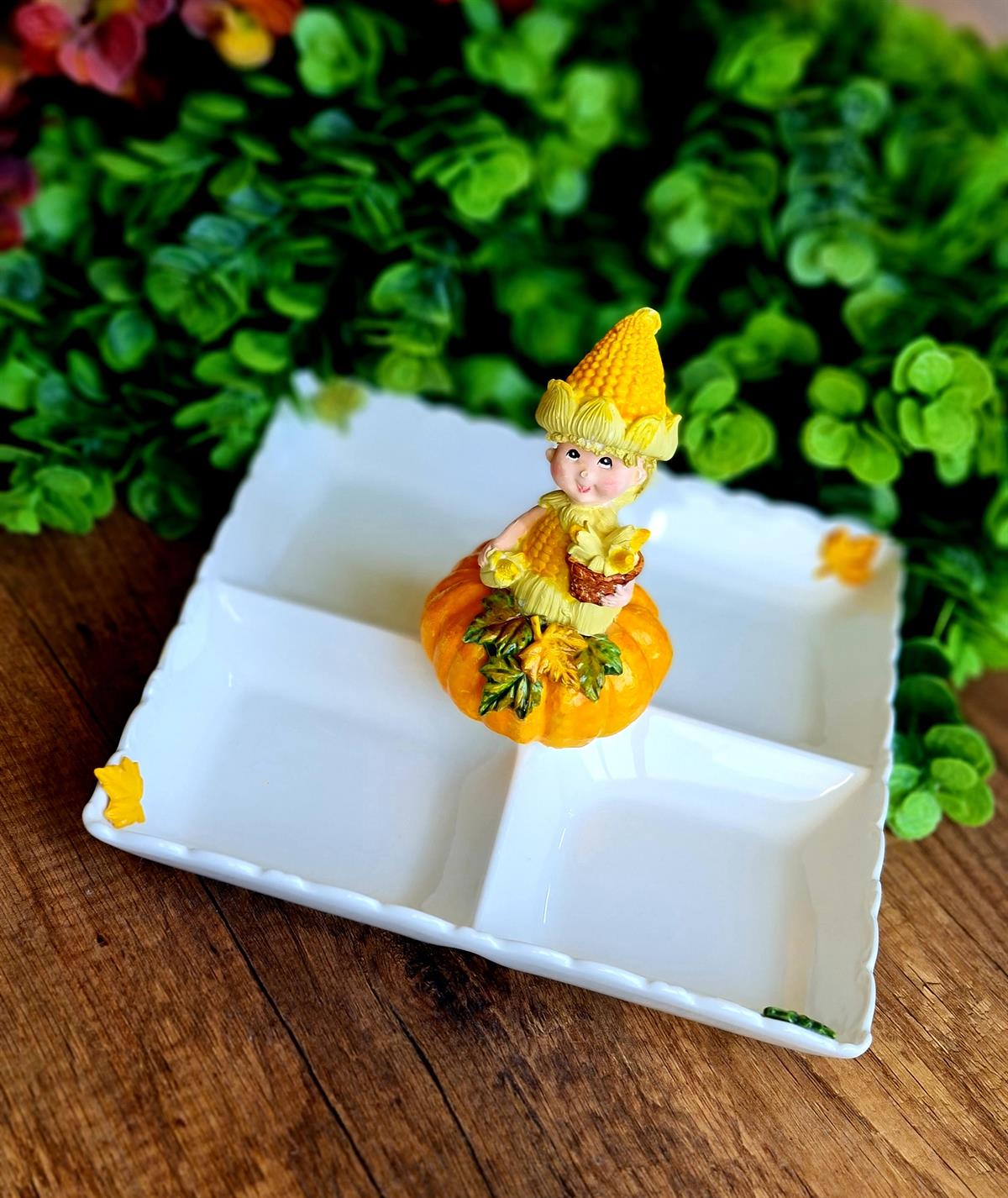 Corn Girl bölmeli tabak