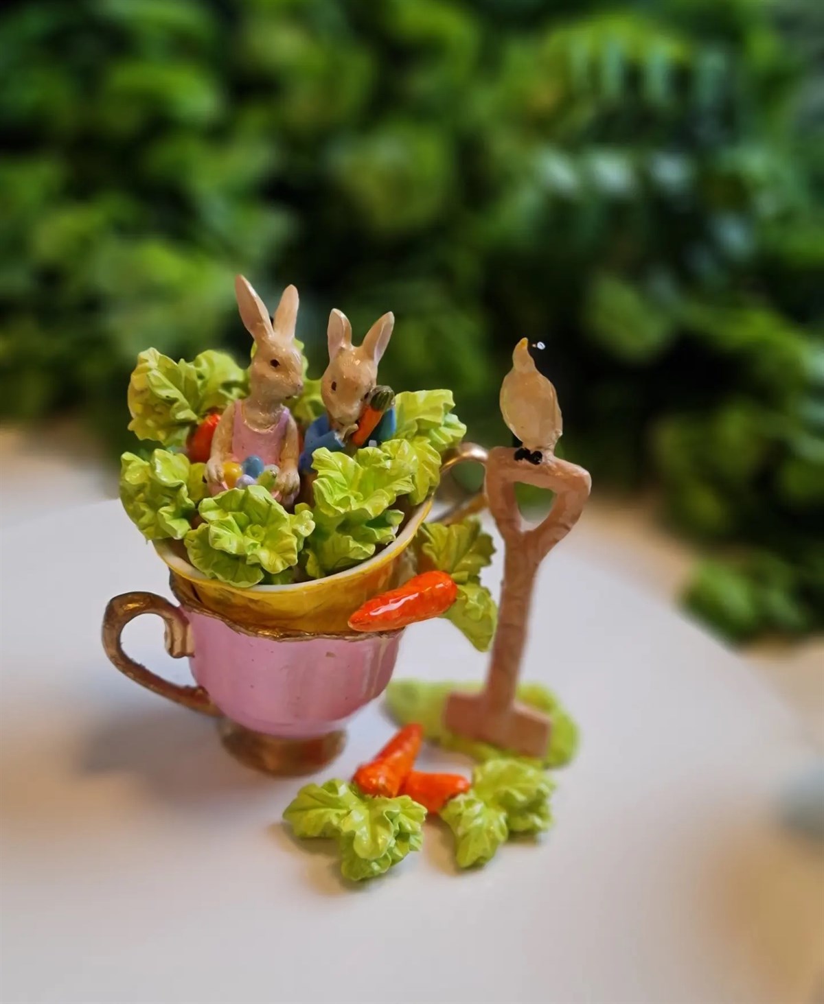 cup of bunny sunum dönen tabak 