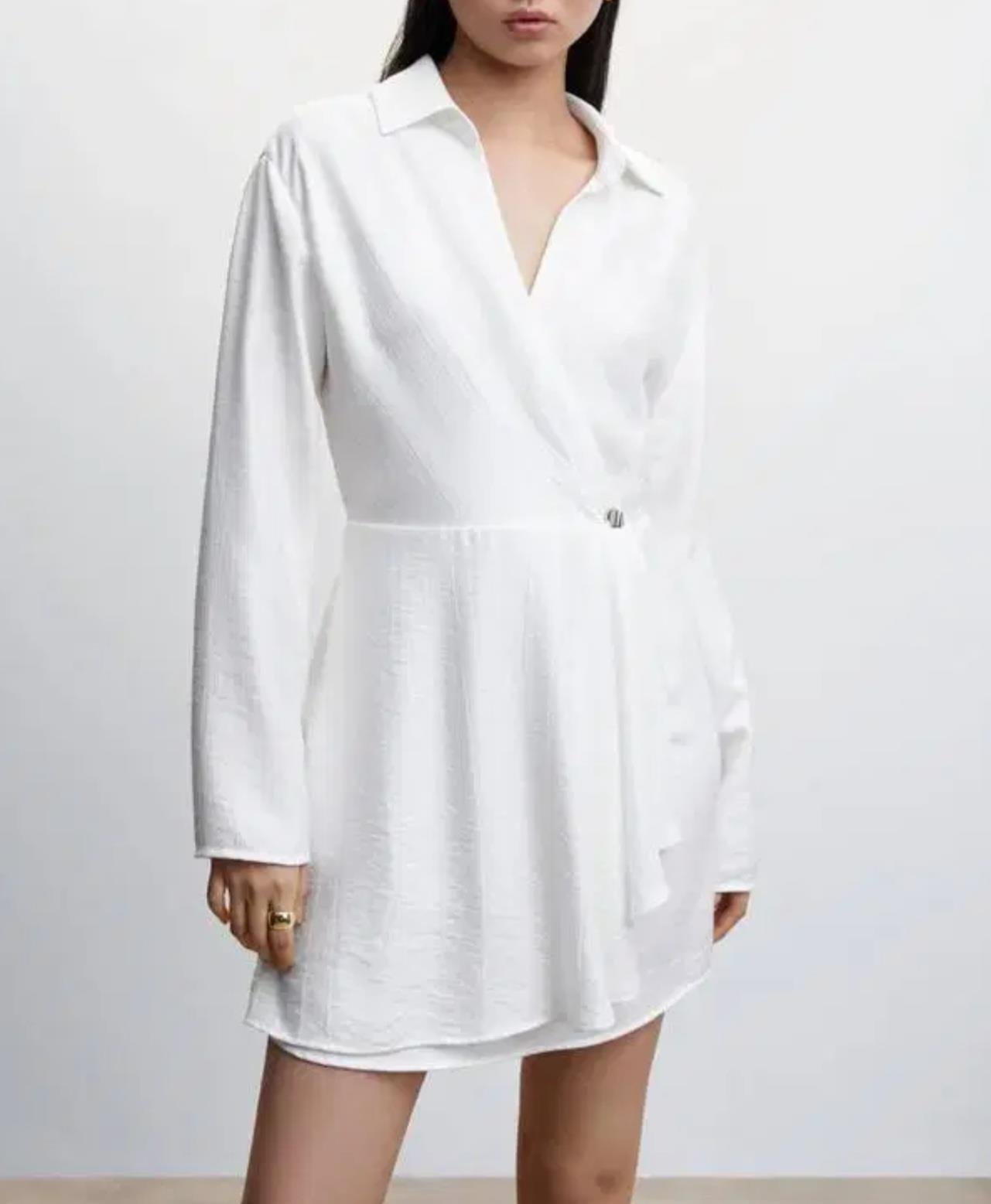 düğmeli anvelop elbise