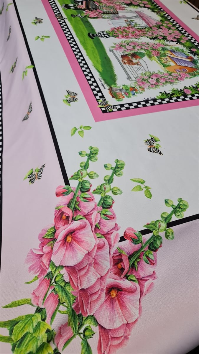 easter pink masa örtüsü