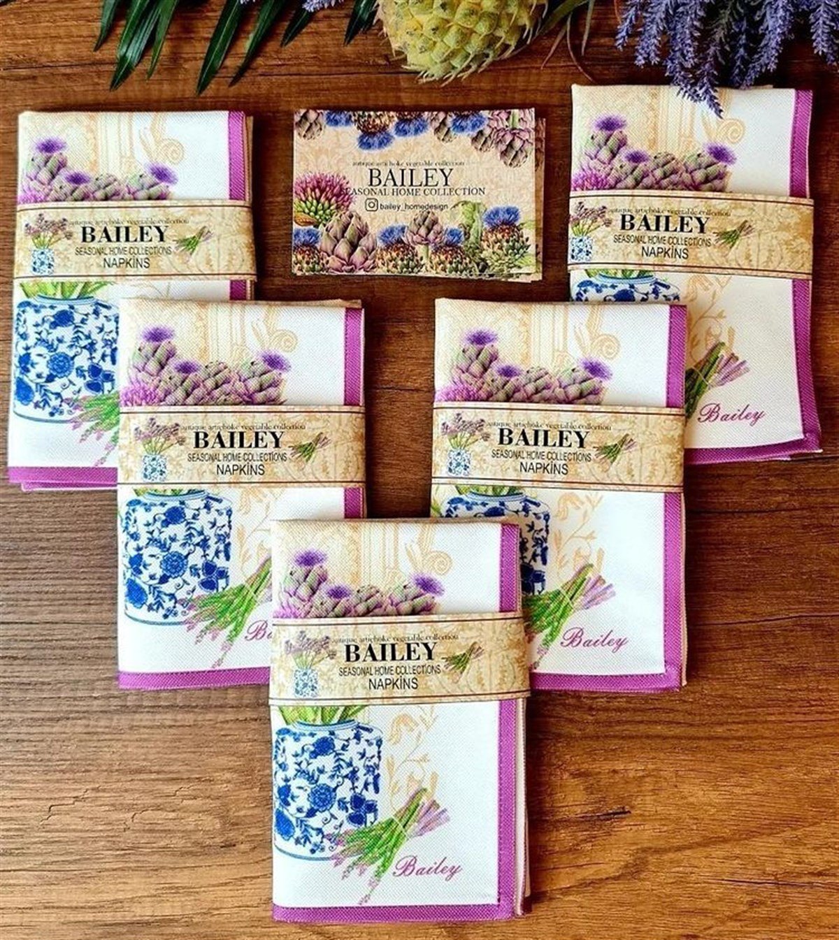 enginar peçete 6 lı