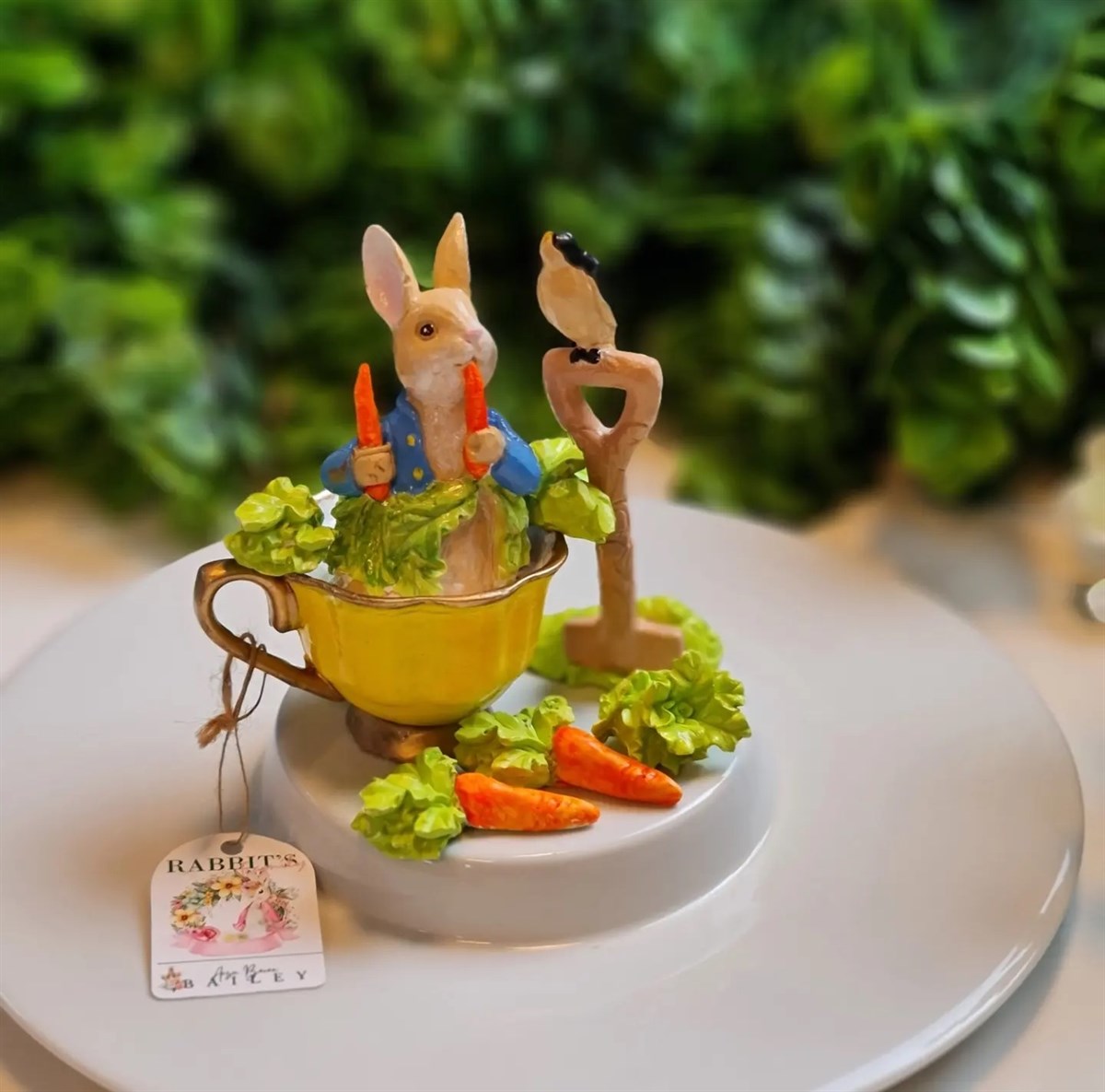 fincanda bunny sunum tabağı 29 cm