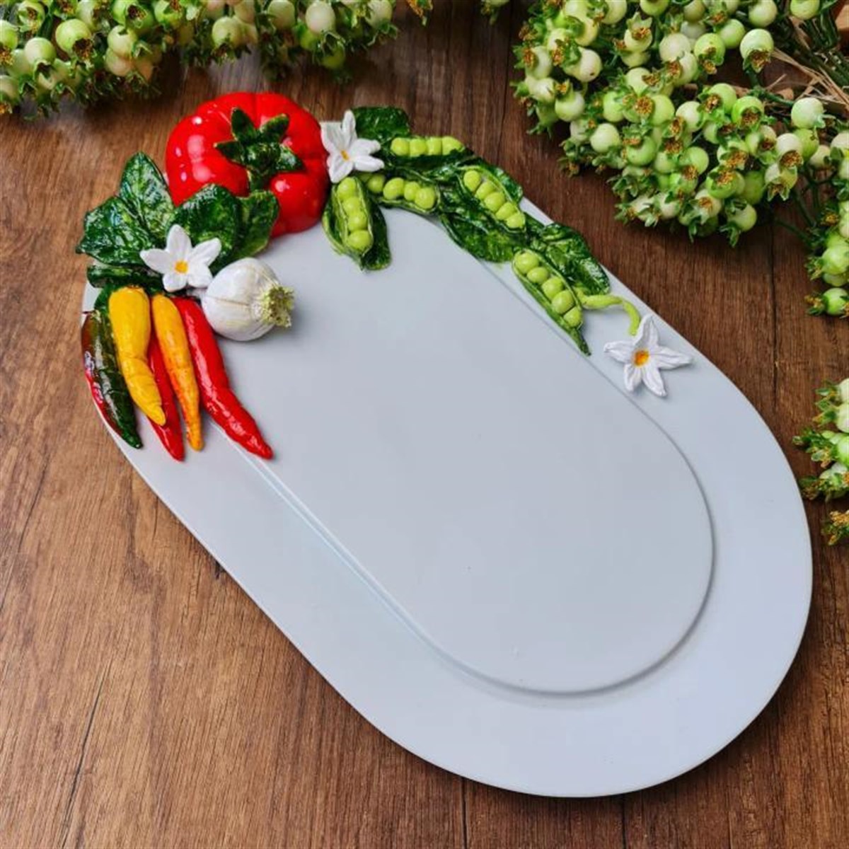 flat servis tabağı 34 cm