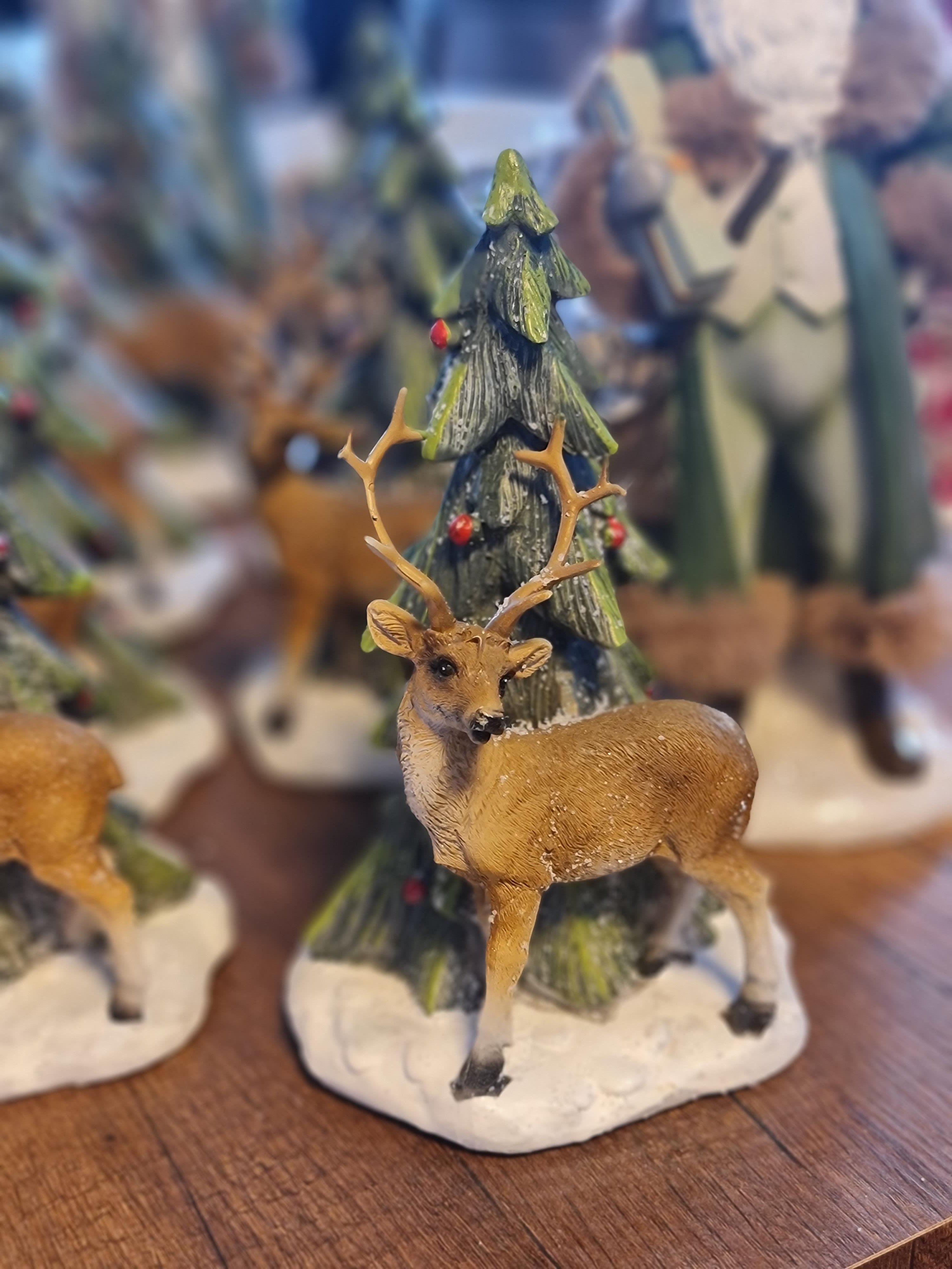 Geyikli chalet decor 22 cm