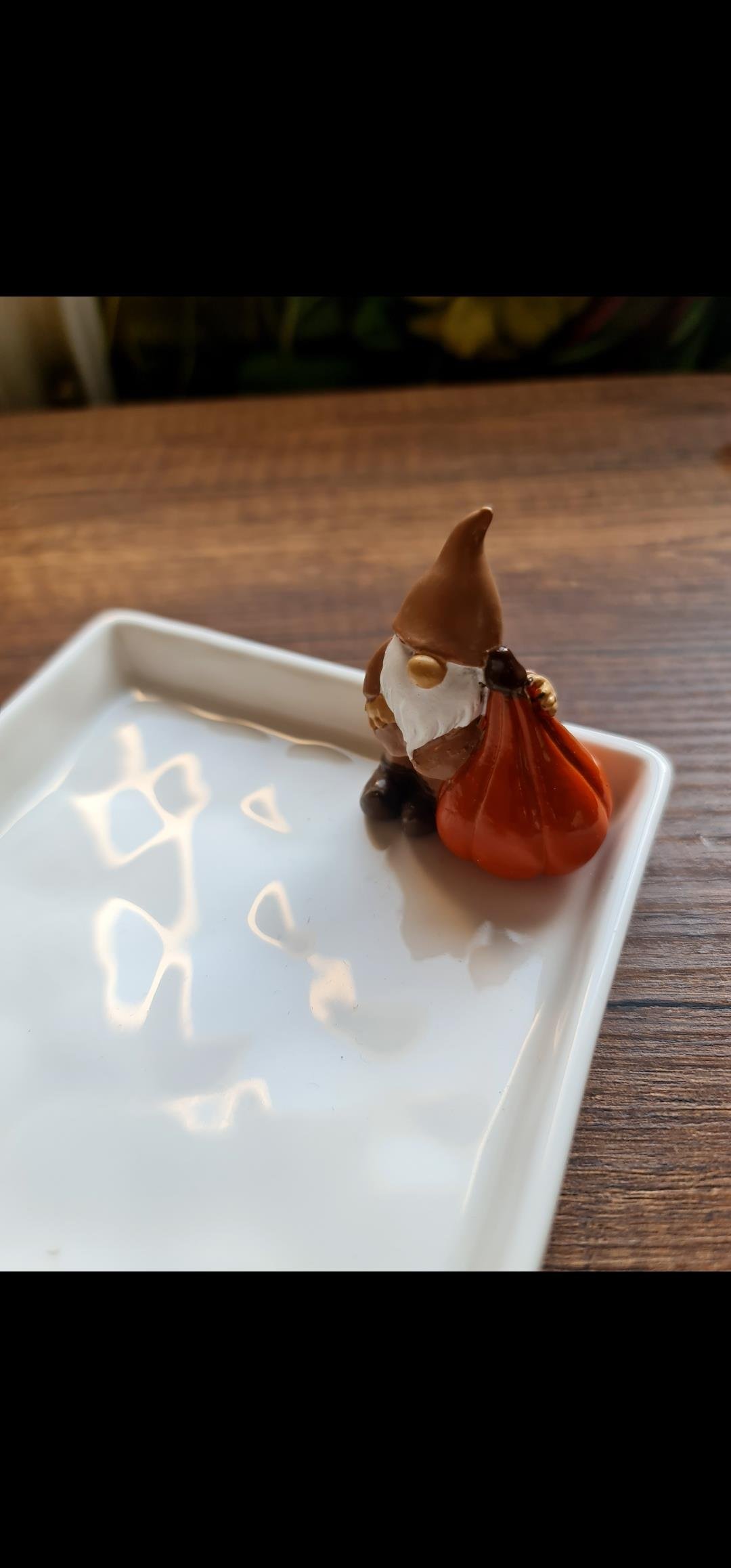 Gnome&Pumpkin servis sunum tabağı 40 cm