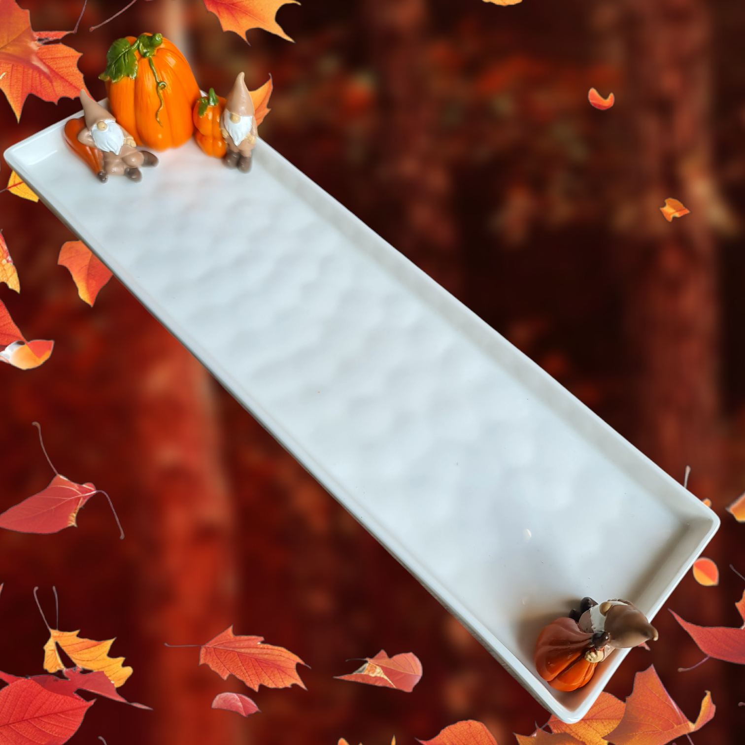 Gnome&Pumpkin servis sunum tabağı 40 cm