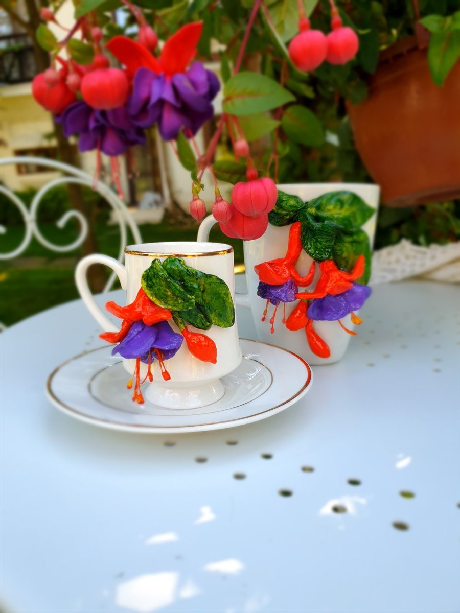 küpe kahve fincanı