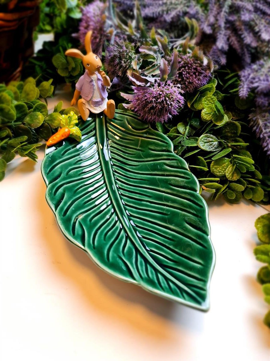 lila çukur kayık tabak 30 cm