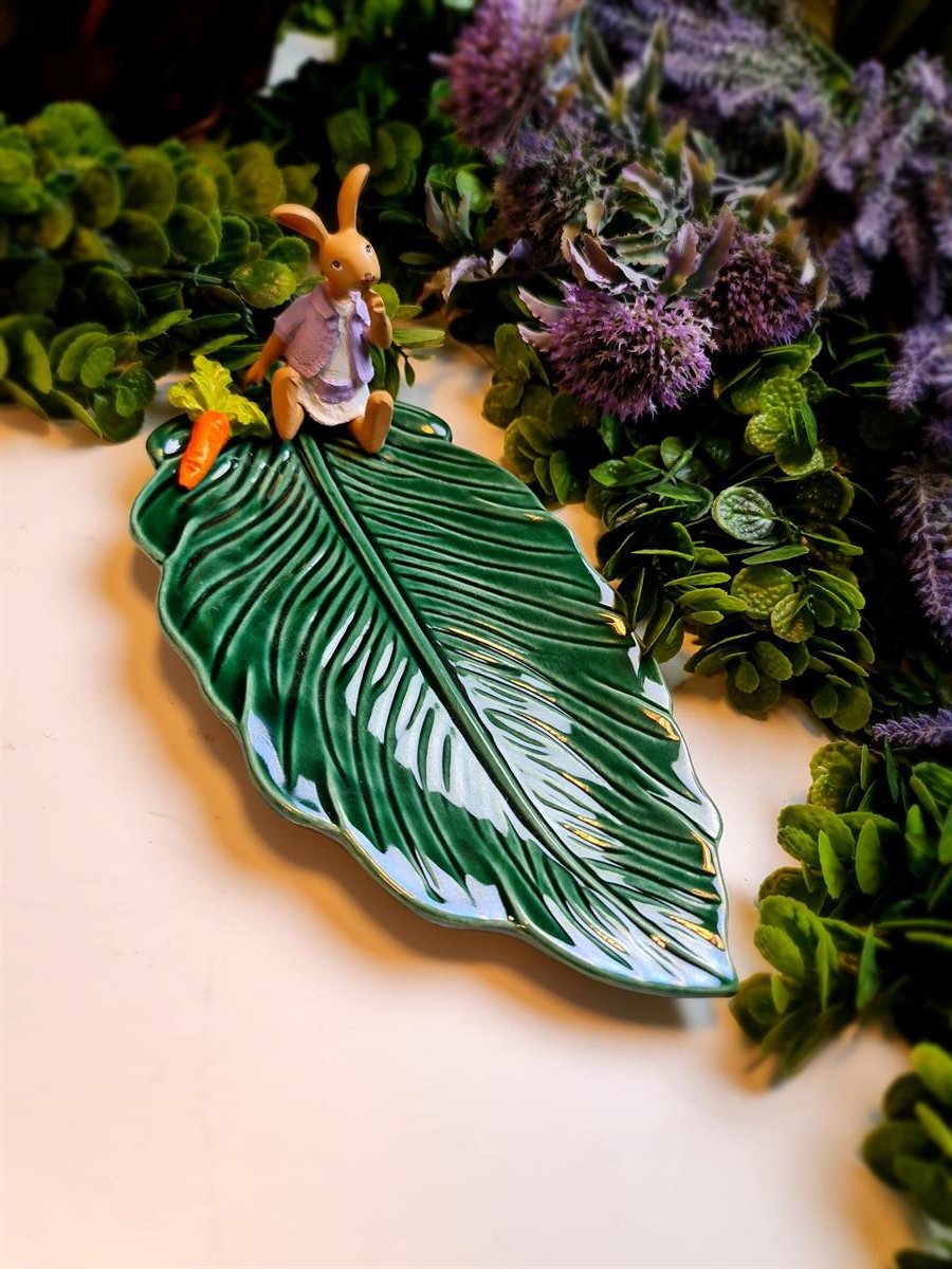 lila flat tabak 30 cm