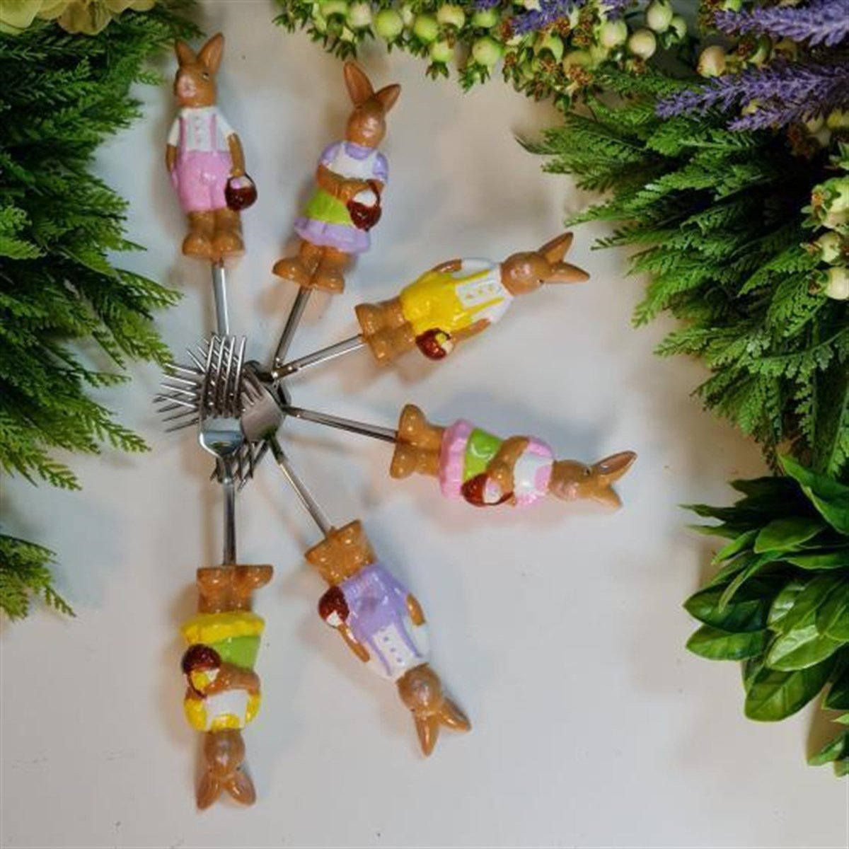 lilly servis çatal set 2 li