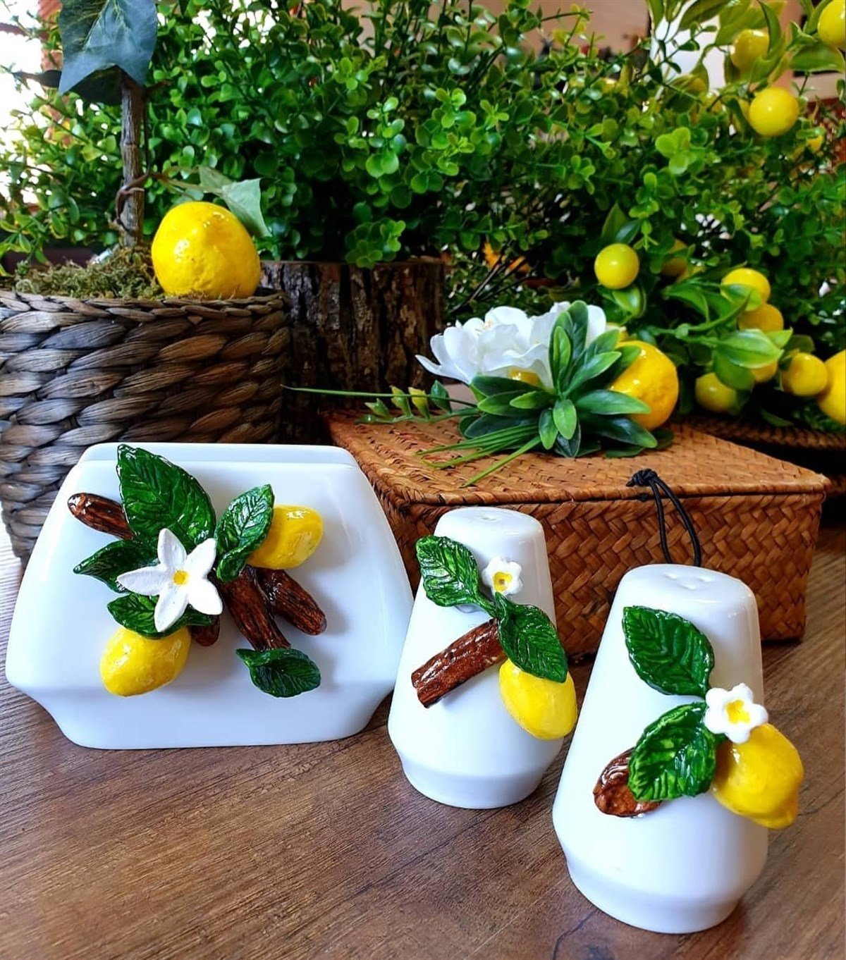 LİMON TUZLUK BİBERLİK SET