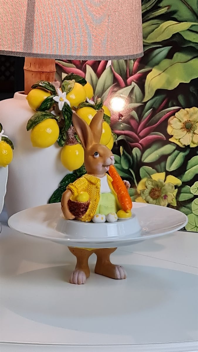 Minny Rabbit sarı serbis 29 cm