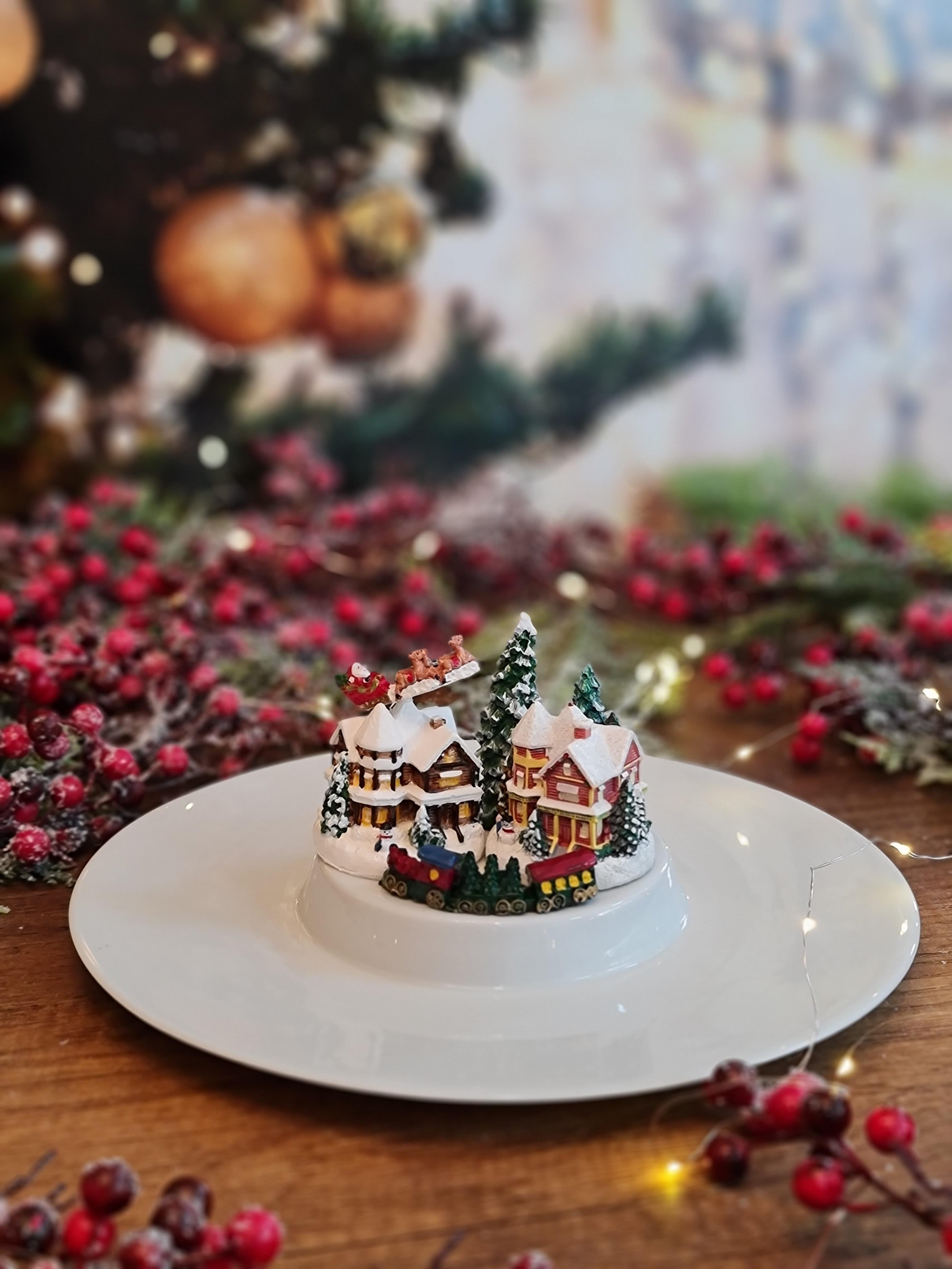 North Pole 29 cm sunum tabağı