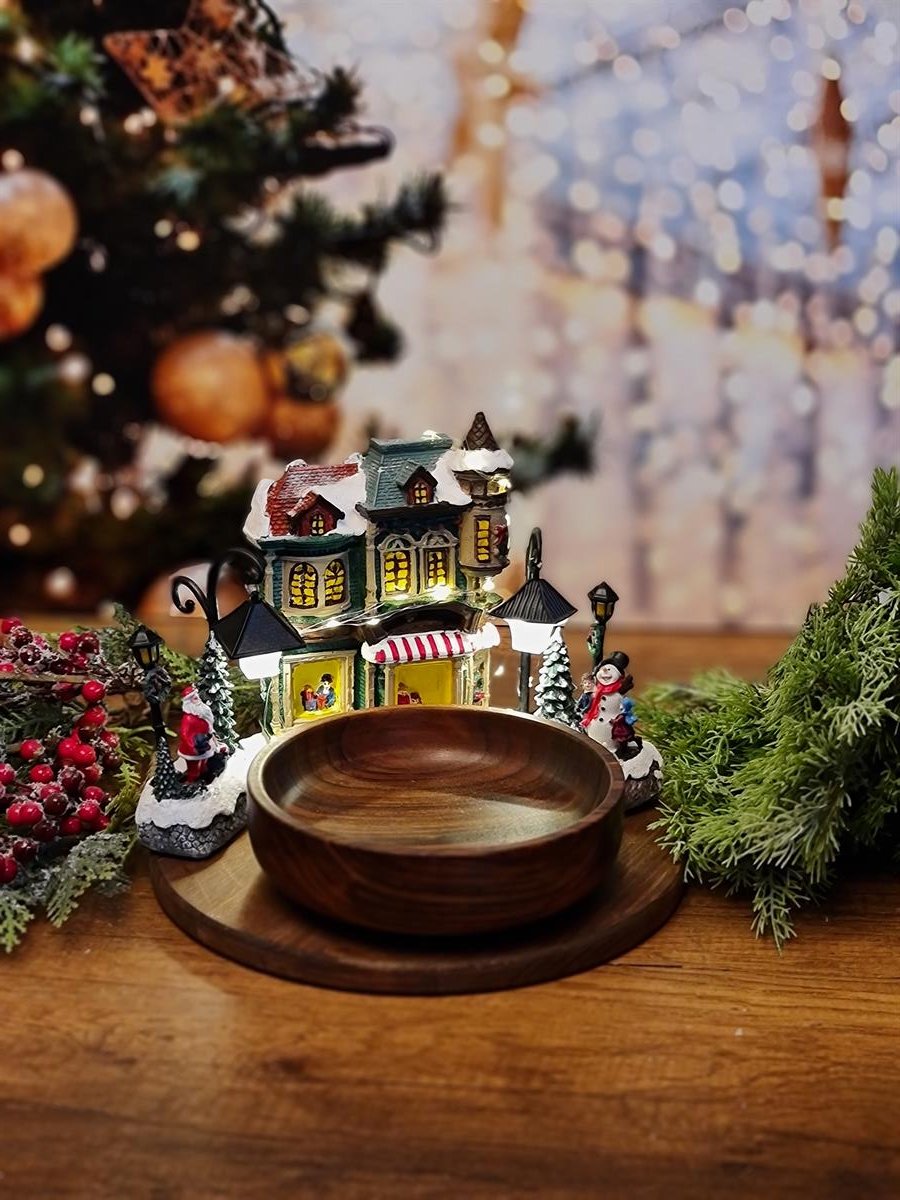 Northpole kuruyemişlik 30 cm ledli