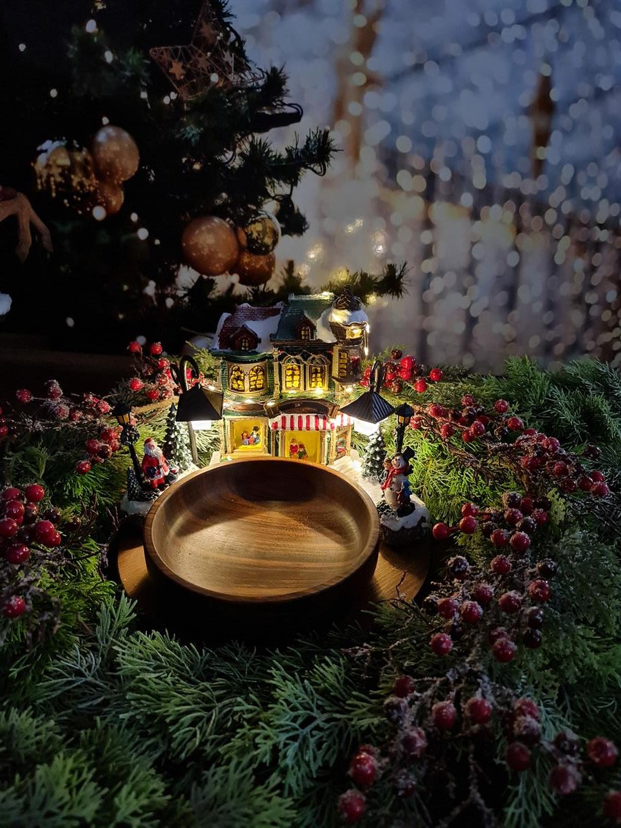 Northpole kuruyemişlik 30 cm ledli