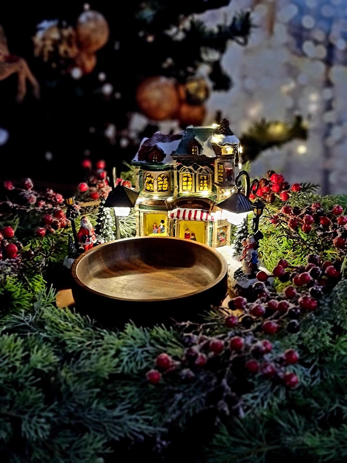 Northpole kuruyemişlik 30 cm ledli