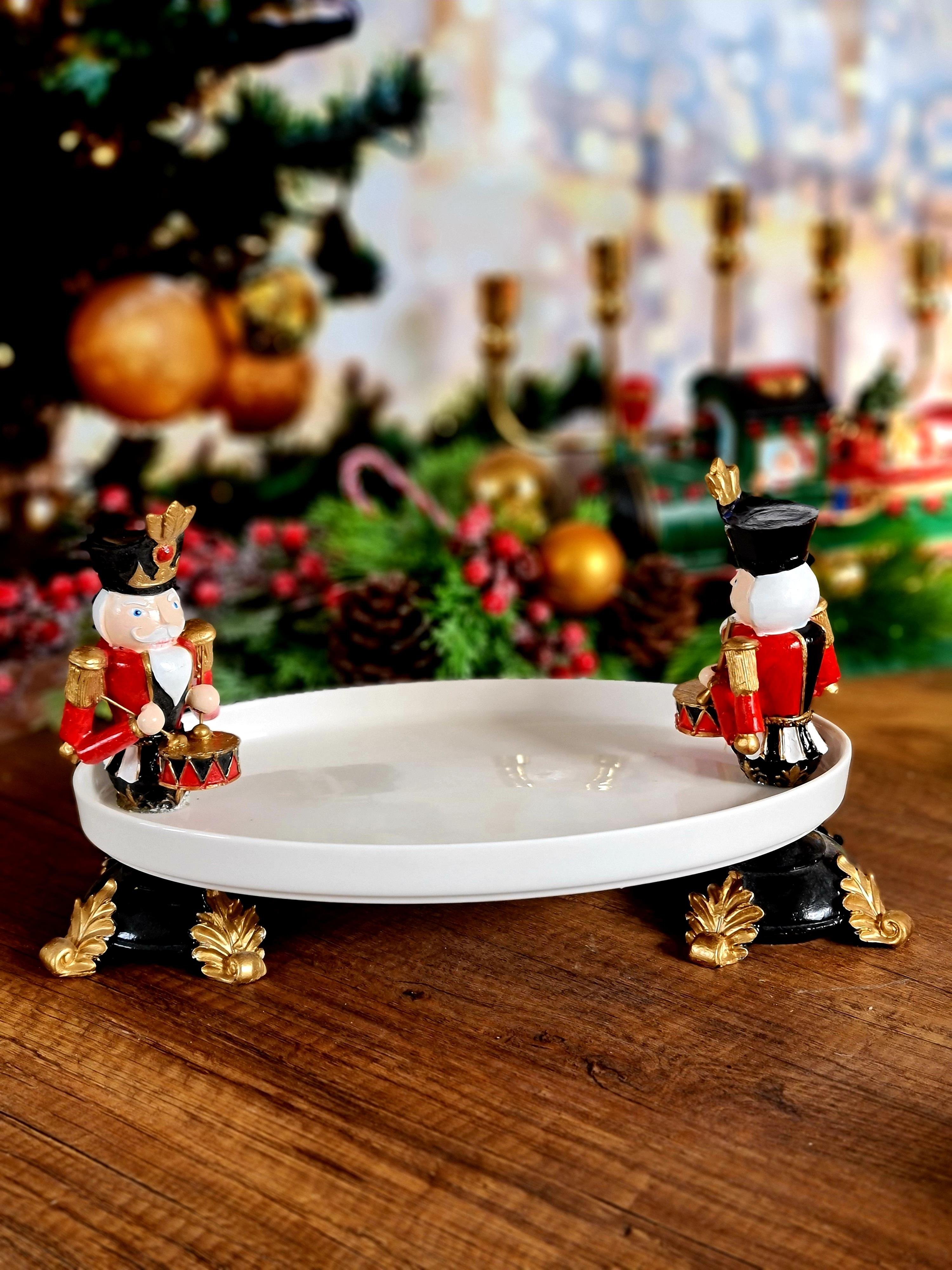 Nutcracker kayık tabak 32 cm